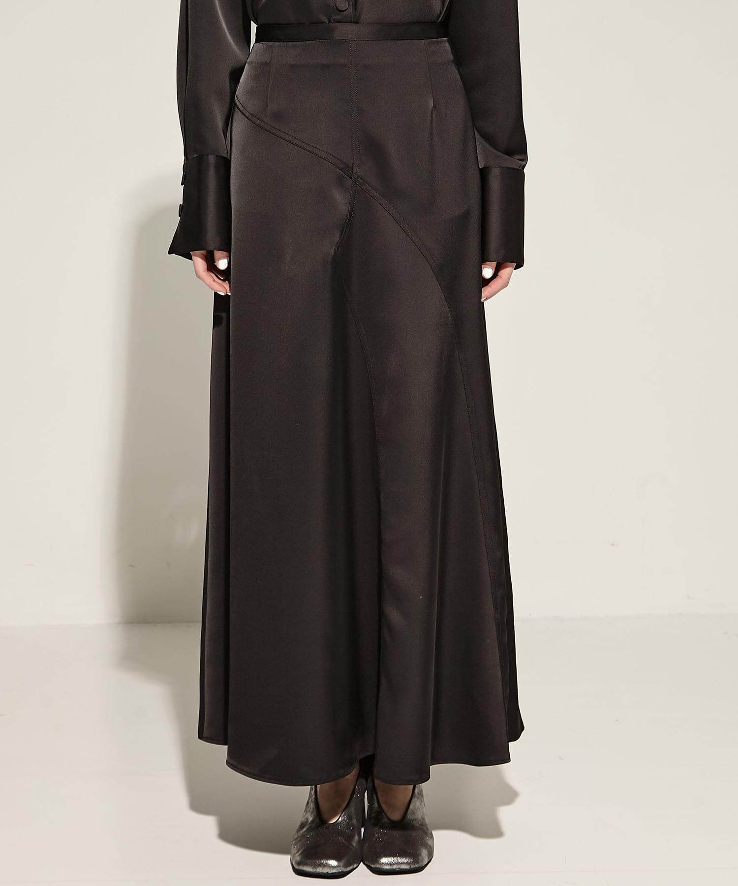 Stretch Satin Skirt STUDIOUS