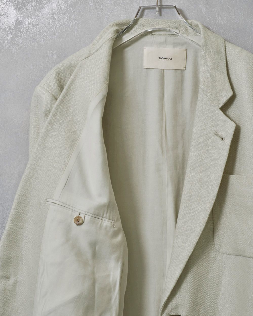 Boyfriend Linen Jacket TODAYFUL