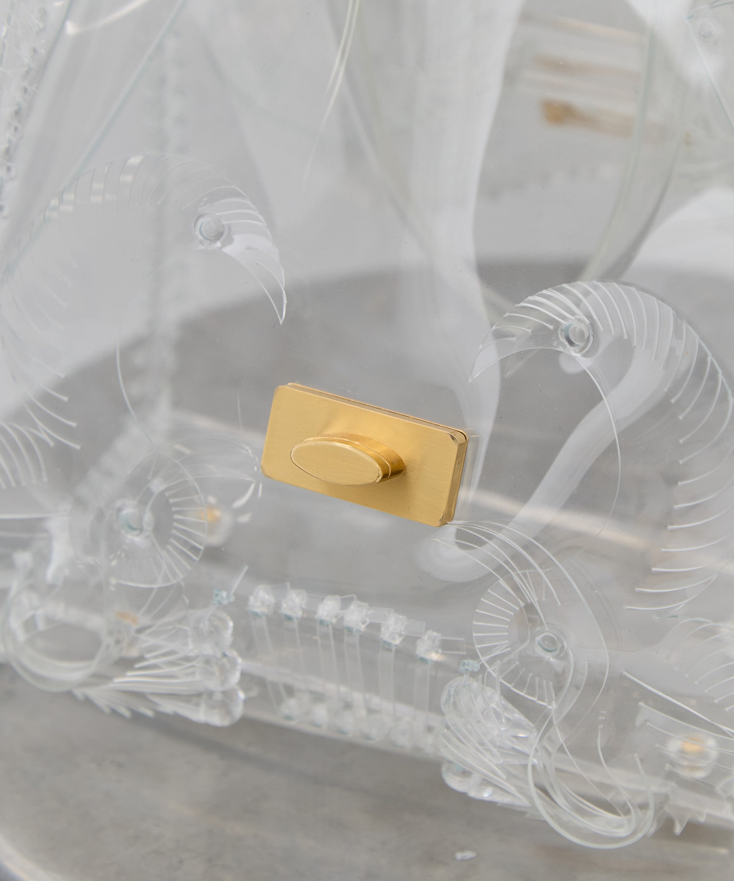Transparent Sculptural Handbag Mame Kurogouchi