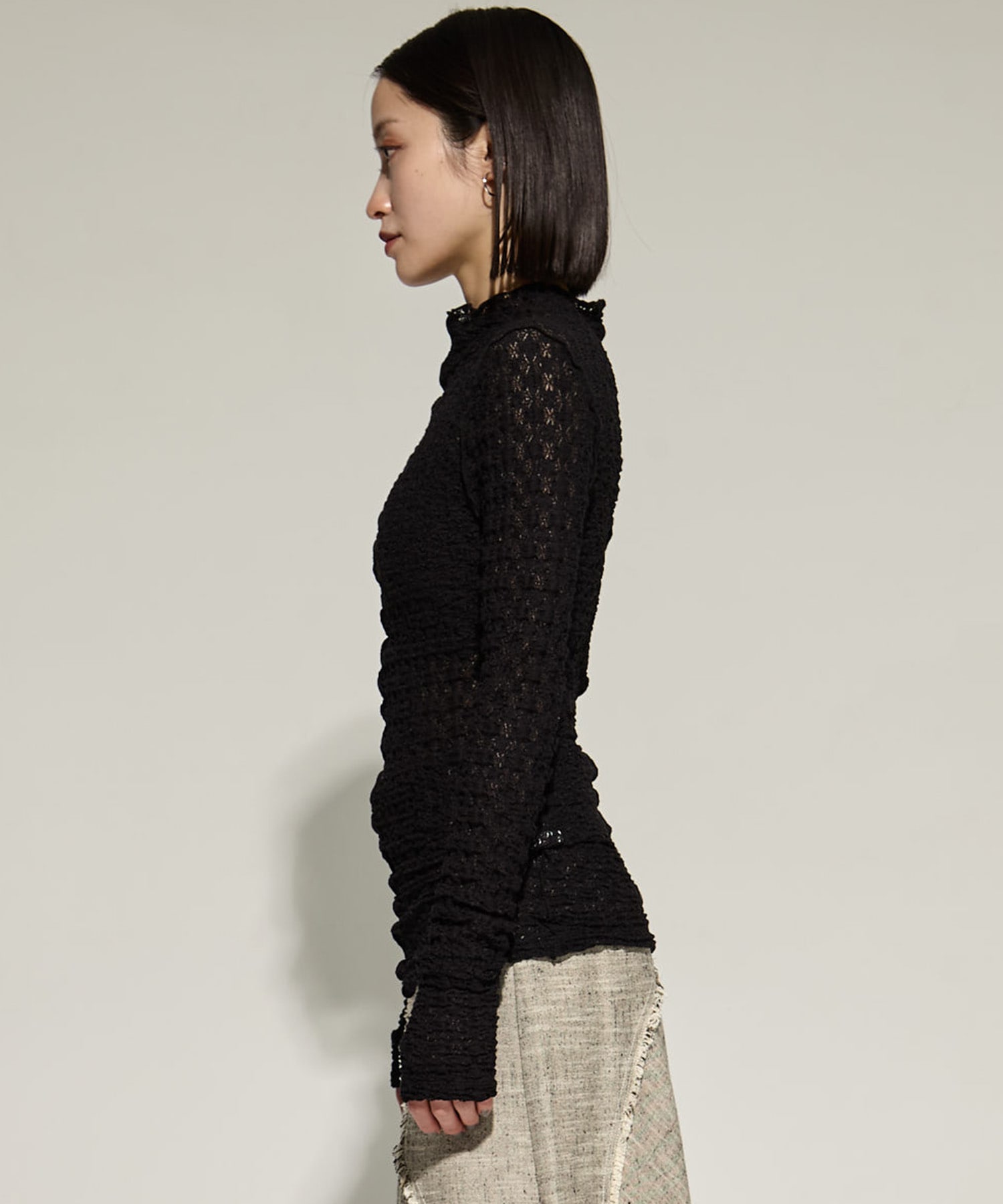 Stretch Lace Skin Top STUDIOUS