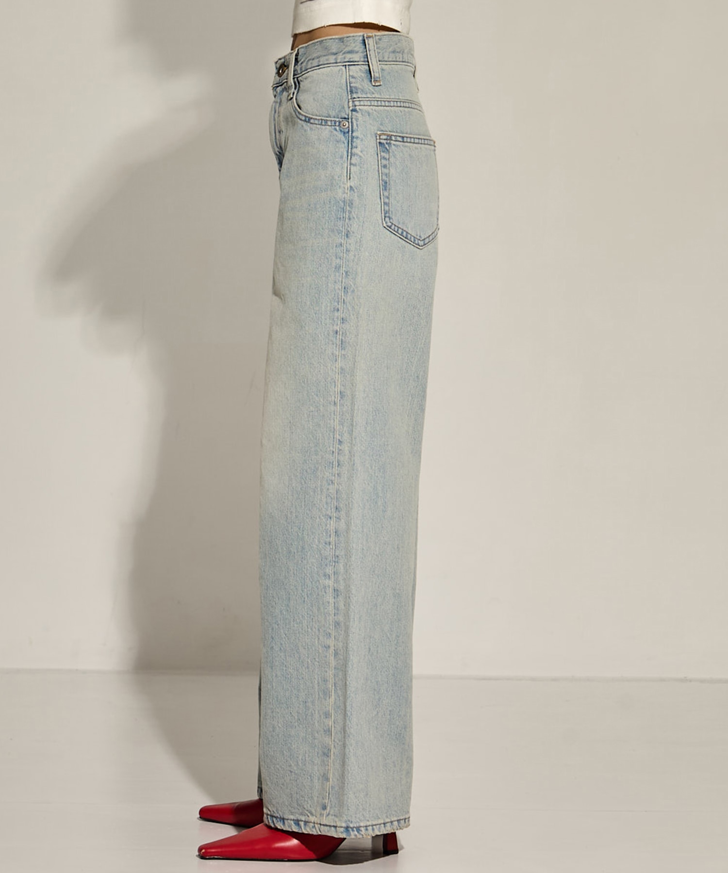 Semi Flare Dyed Jeans STUDIOUS