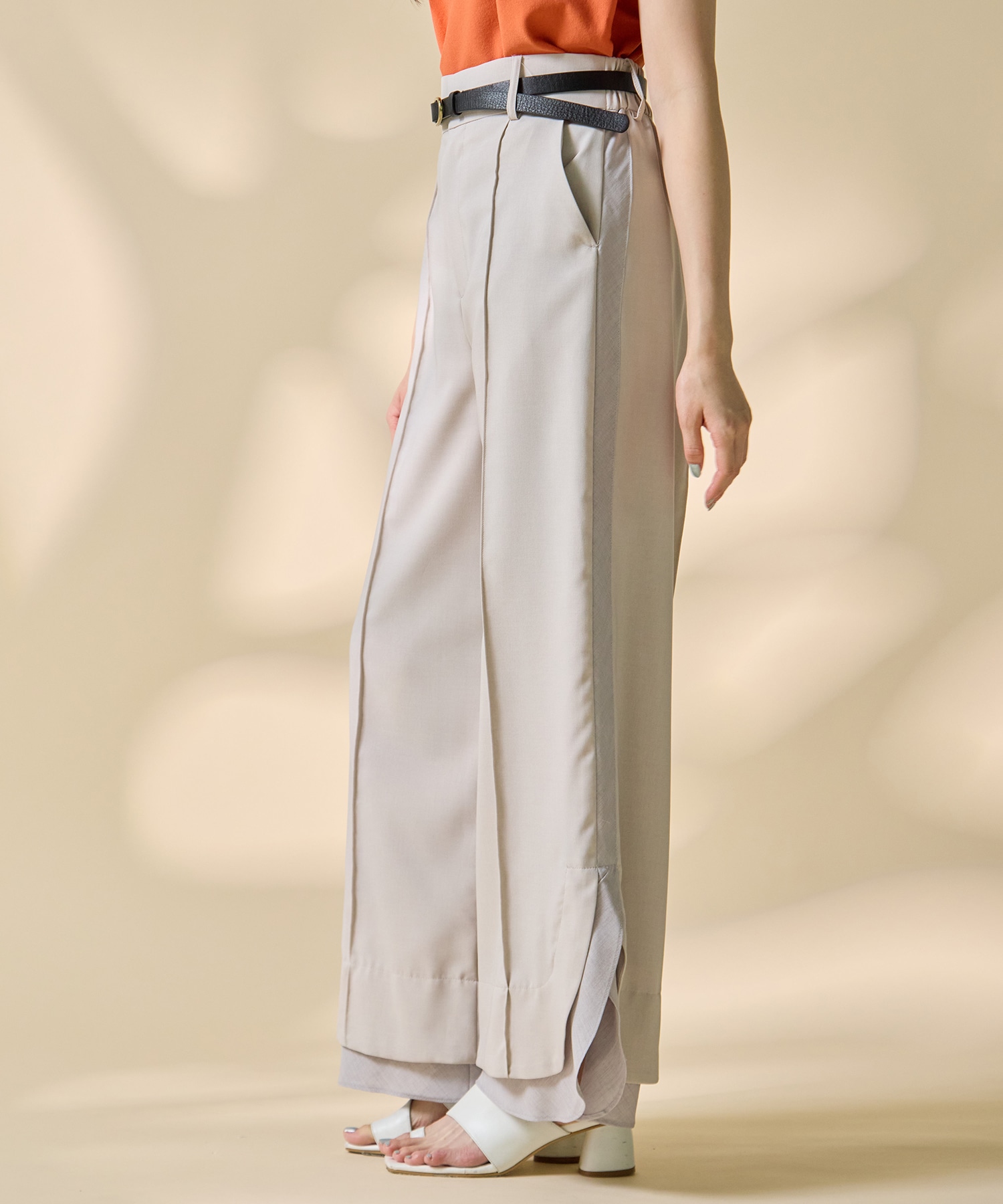 Sheer Layered Trousers STUDIOUS