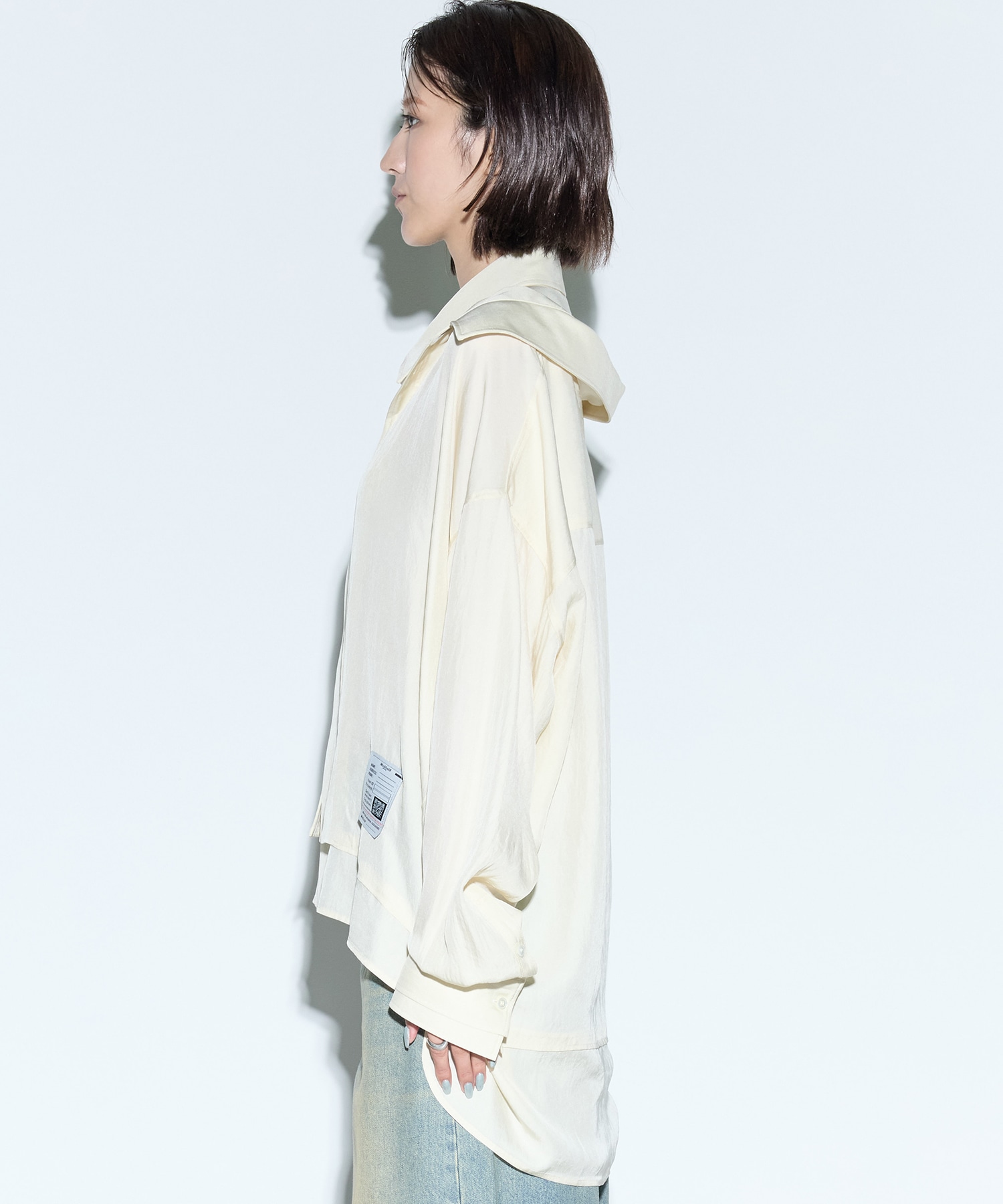 DOUBLE LAYERED SHIRTS Maison MIHARA YASUHIRO