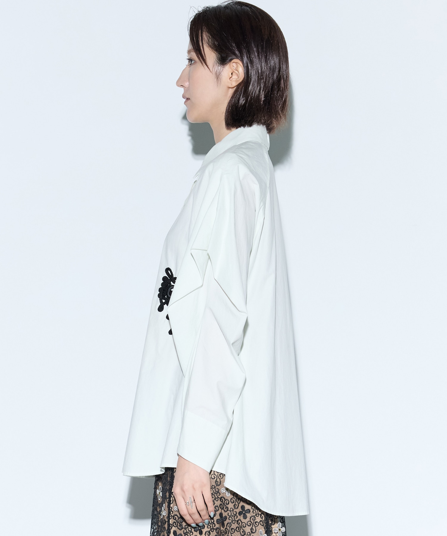 Trillium embroidered shirt MURRAL