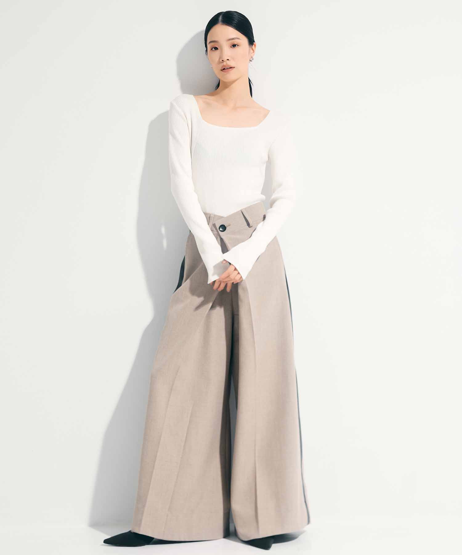 SQUARE RIB KNIT STUDIOUS