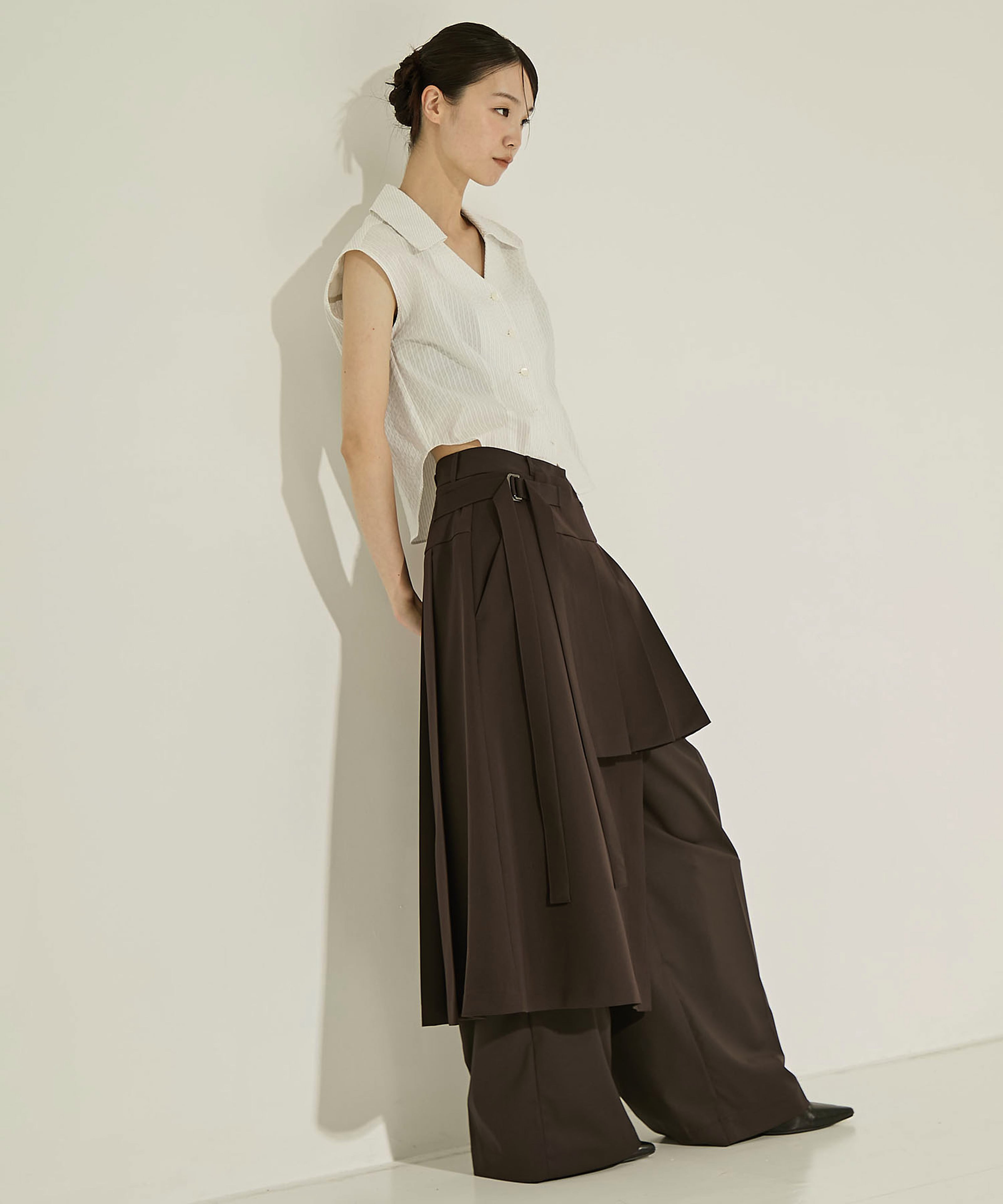 Asymmetry Pleats SKT UJOH