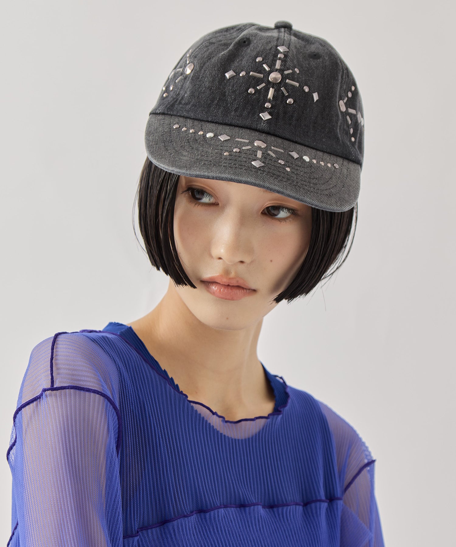 別注silver metal cross cap tanakadaisuke