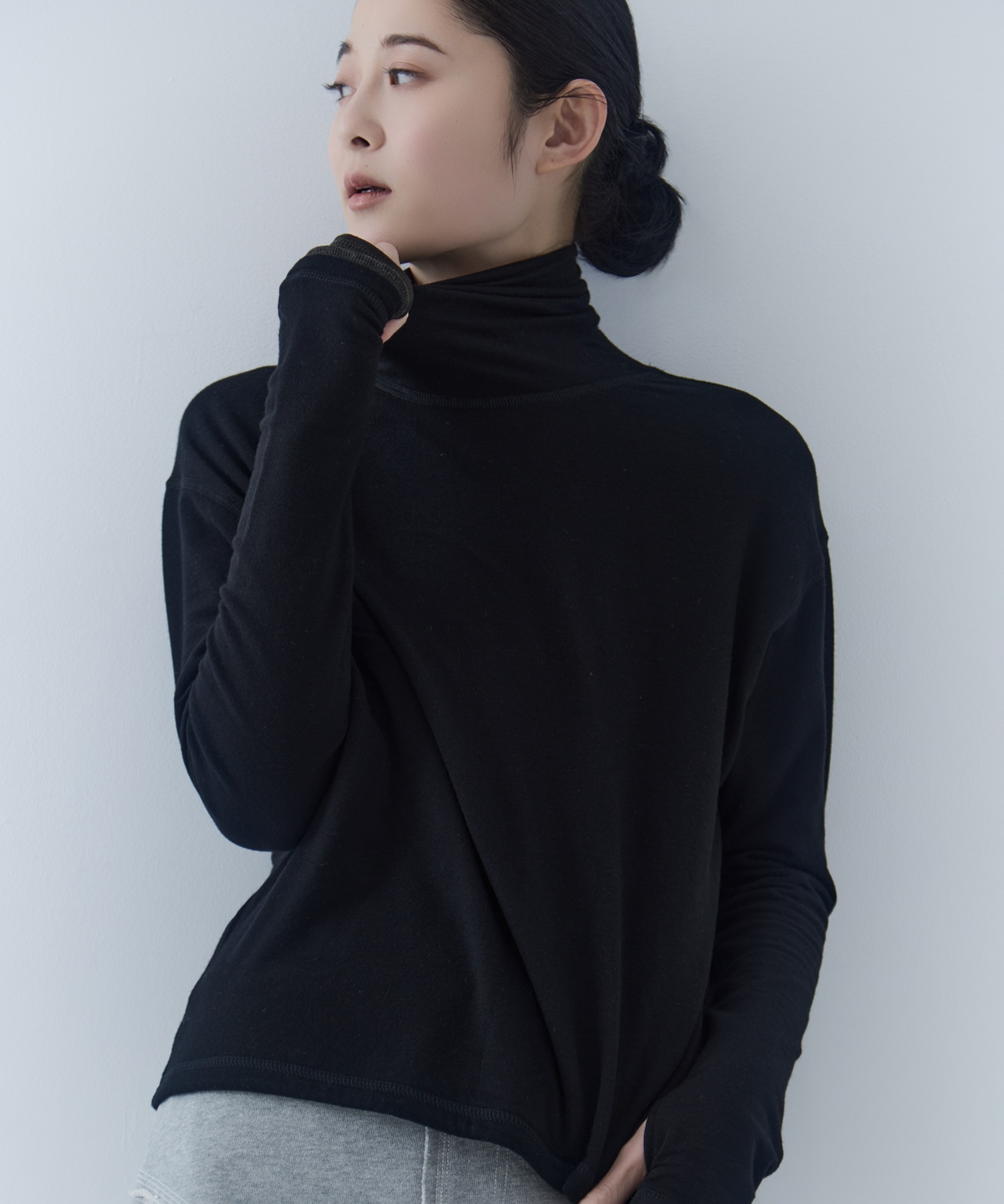 Cashmere Silk Loose Fit Top STUDIOUS