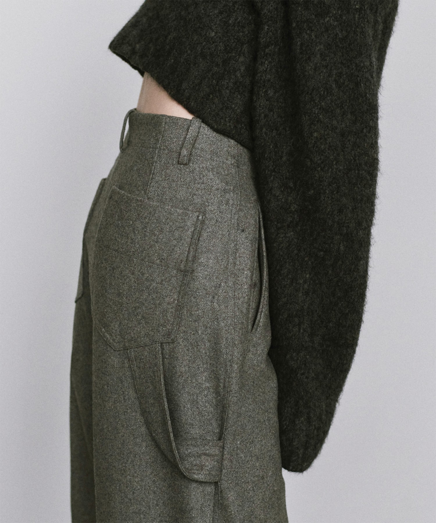Wool Painter Pants TODAYFUL