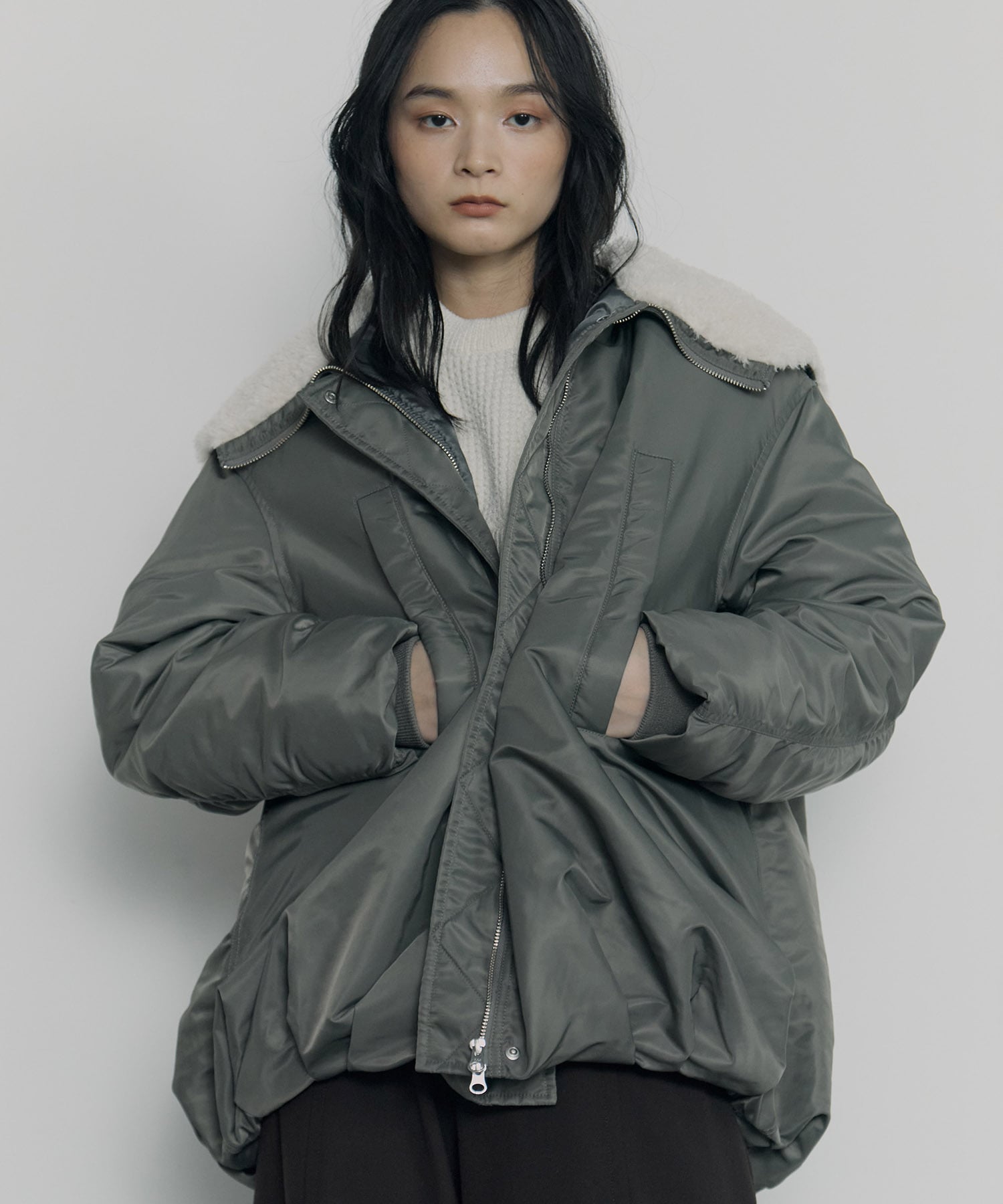 【WEB限定復刻】別注BALLOON DESIGN HOODED N3B CLANE