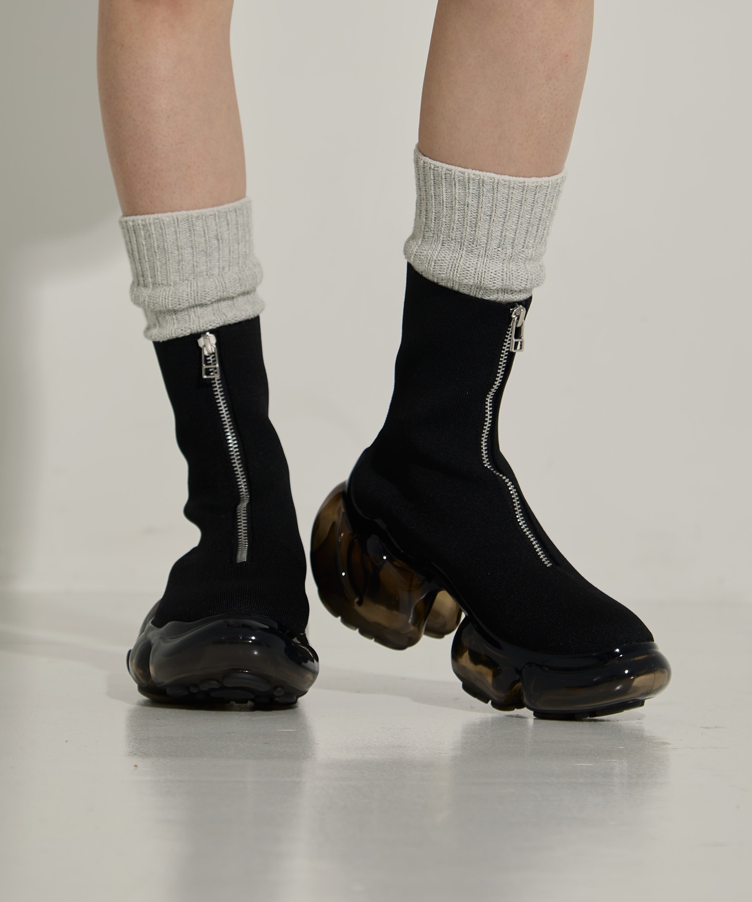 別注 ZIP MOOPIE BOOTS grounds