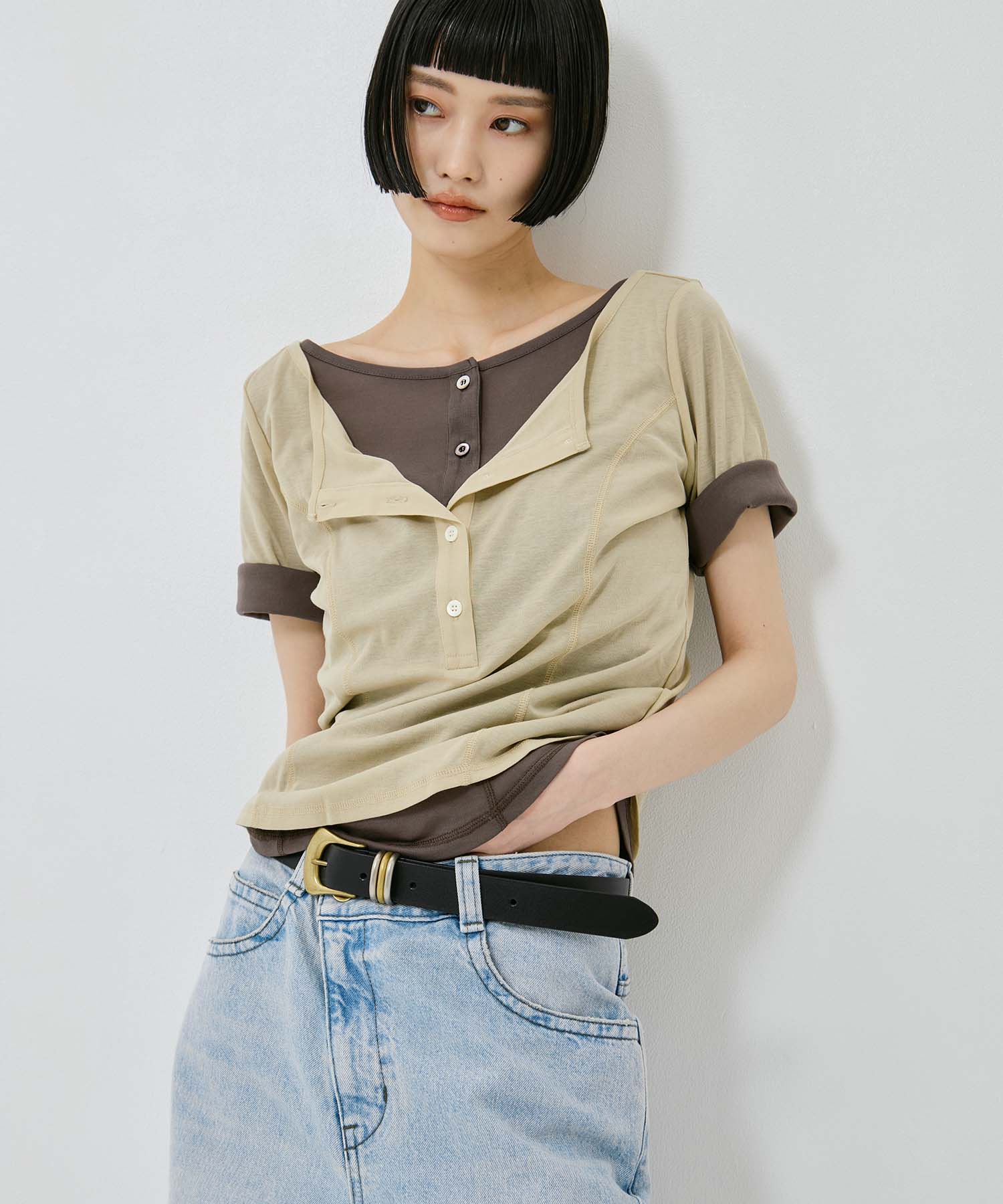Mix Plating Buckle Belt STUDIOUS