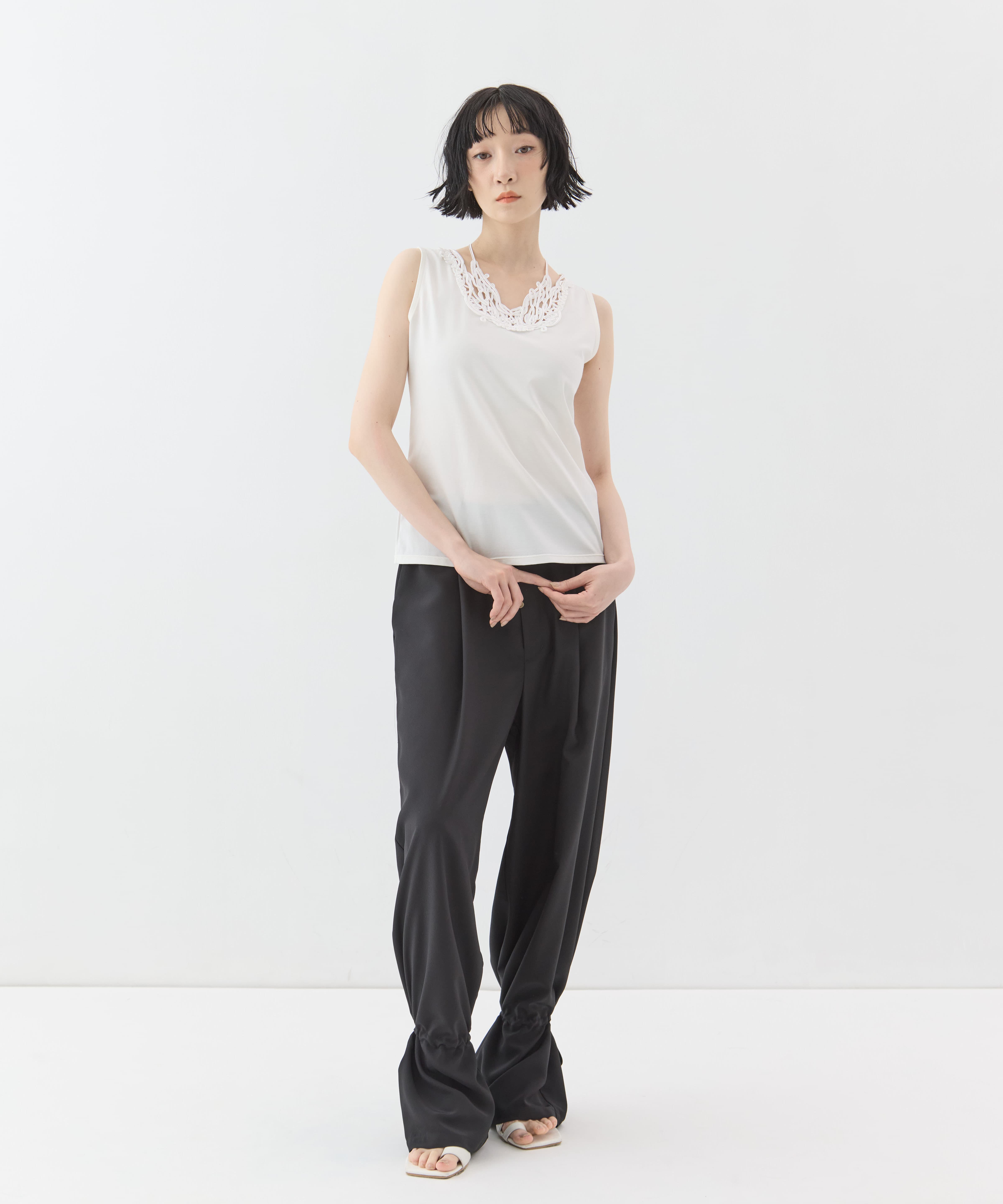 別注embroiddered tops MURRAL