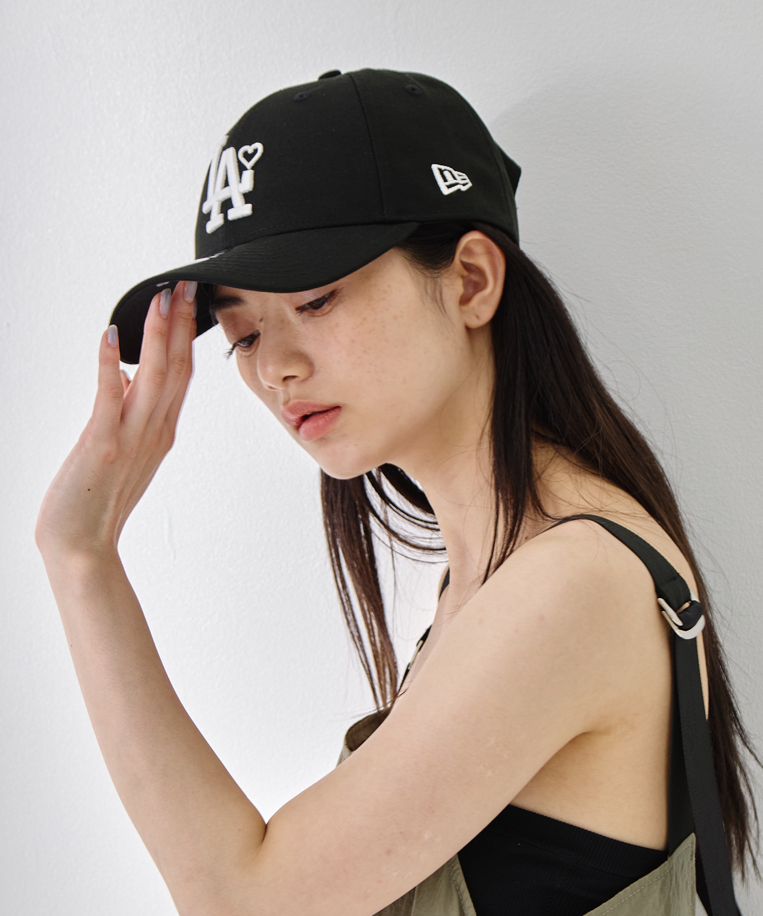 x Newera Dodgers CapBLK BASICKS