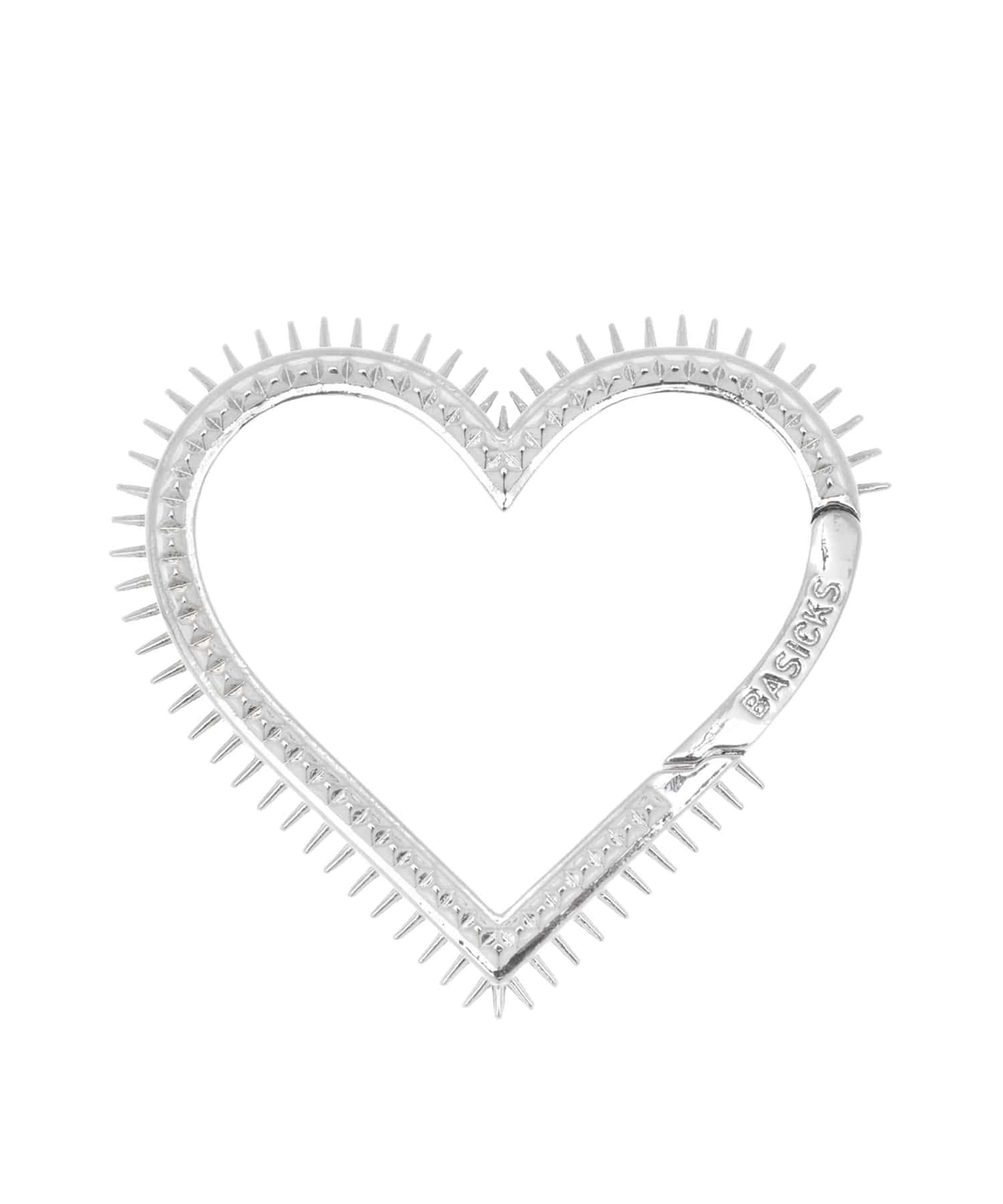 Spiky Heart Carabiner BASICKS