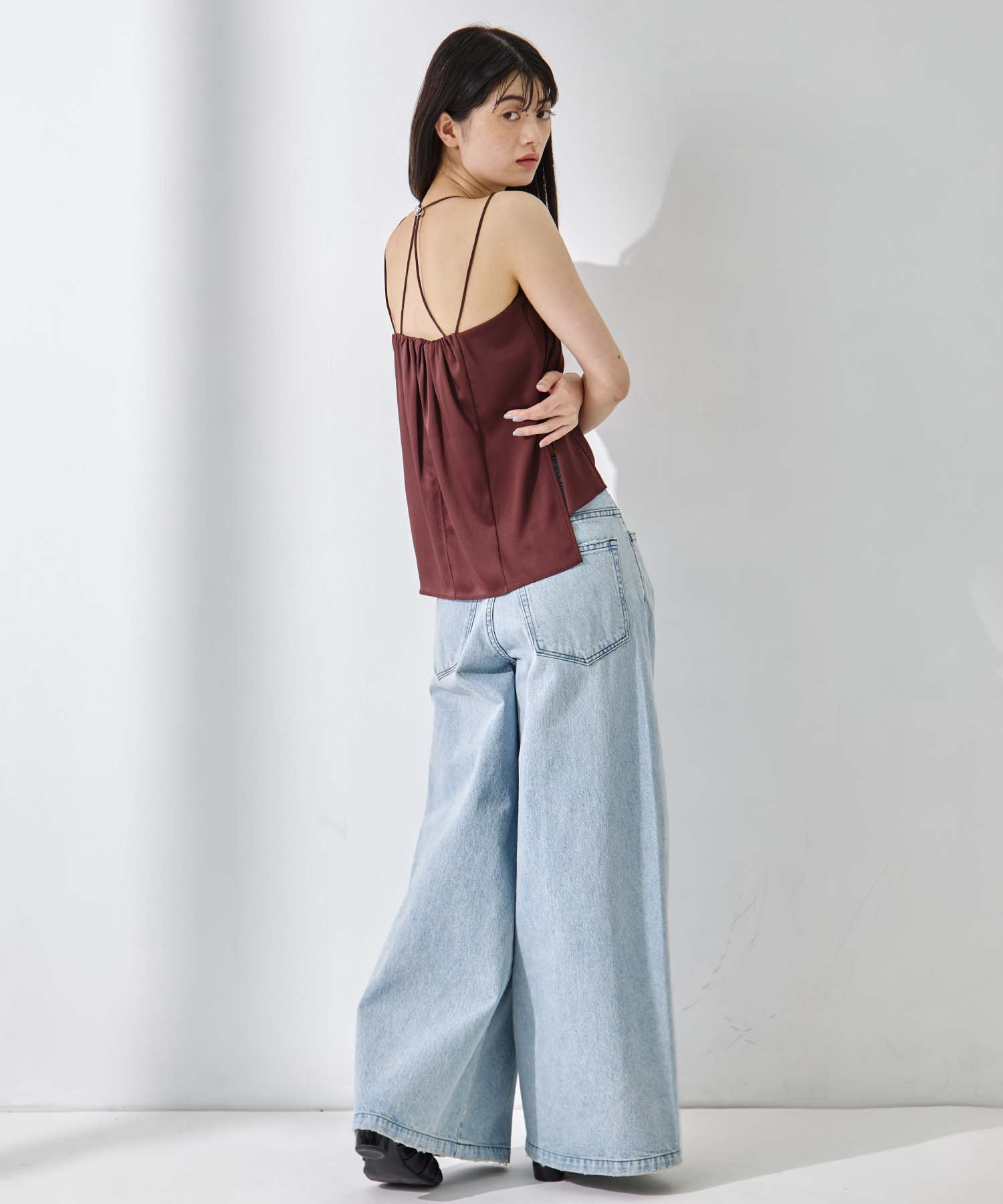 Stretch Satin Padded Camisole STUDIOUS