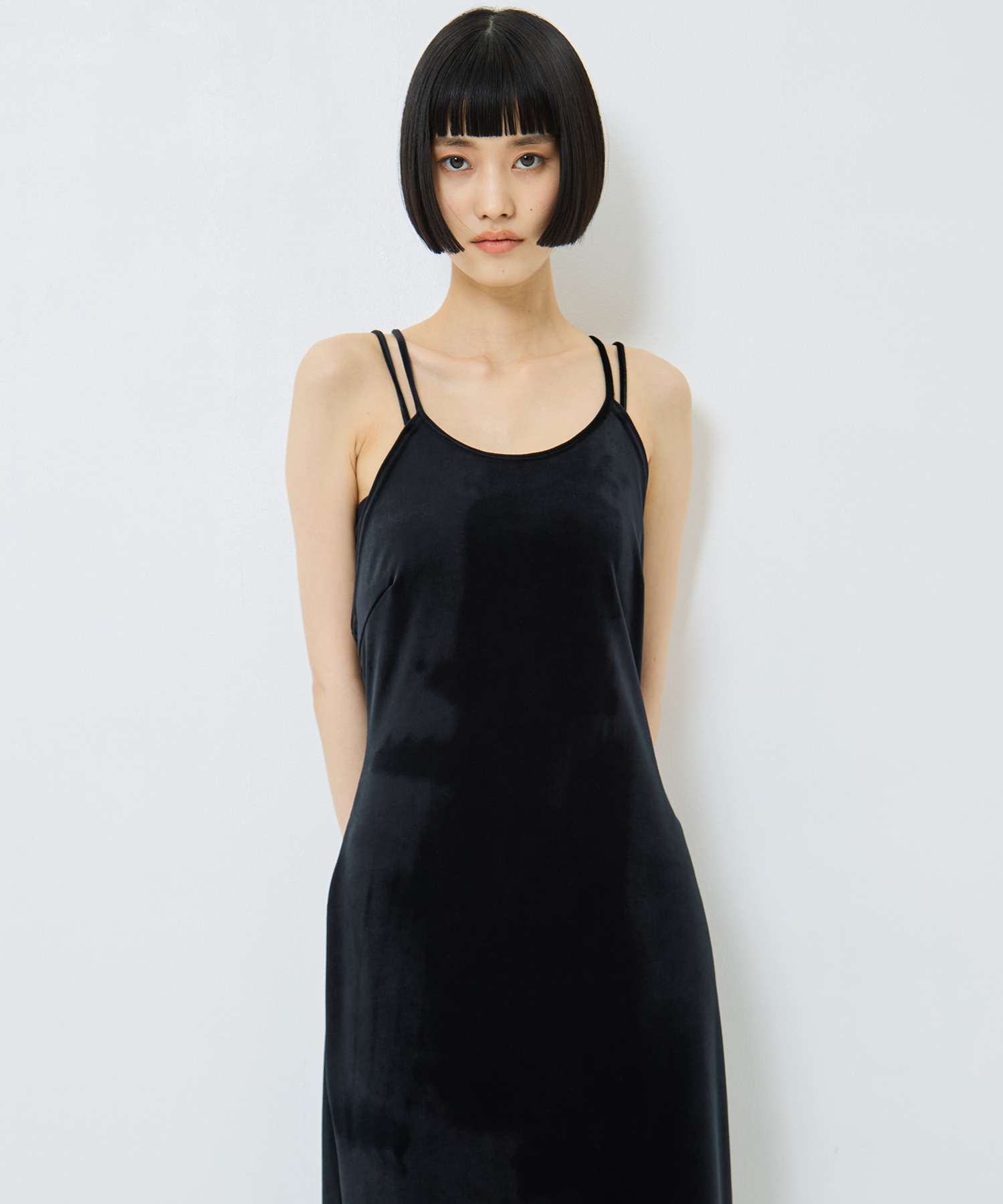 velour cami-one piece tanakadaisuke