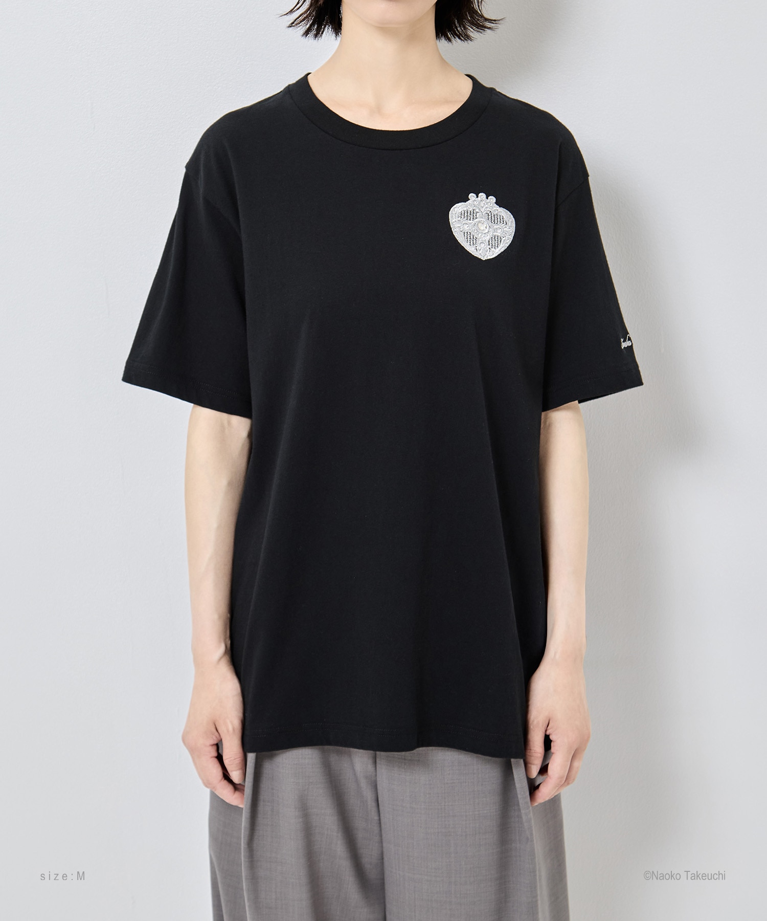 Cosmic Heart Compact T-shirt tanakadaisuke