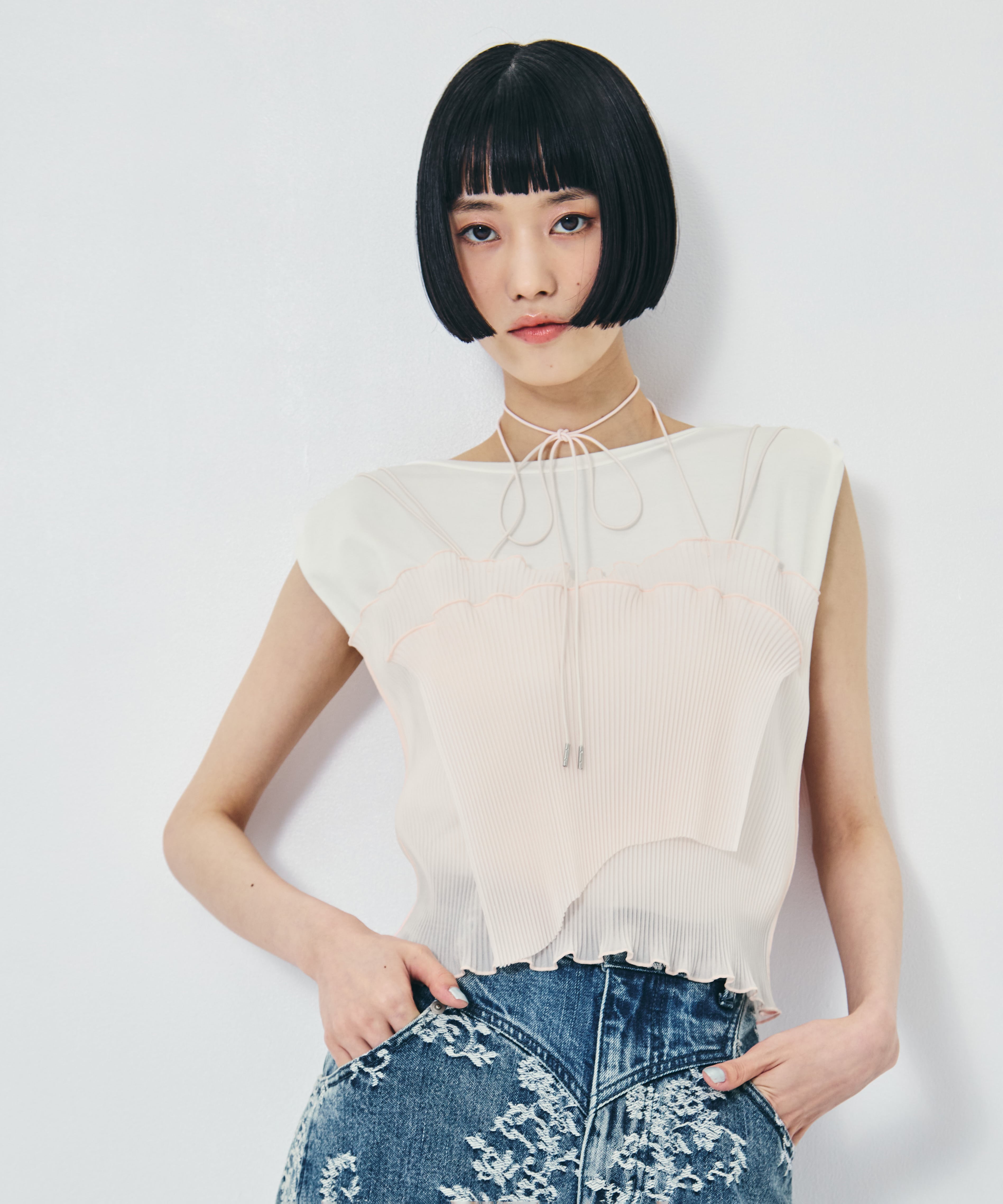 別注SHEER CAMISOLE kotohayokozawa