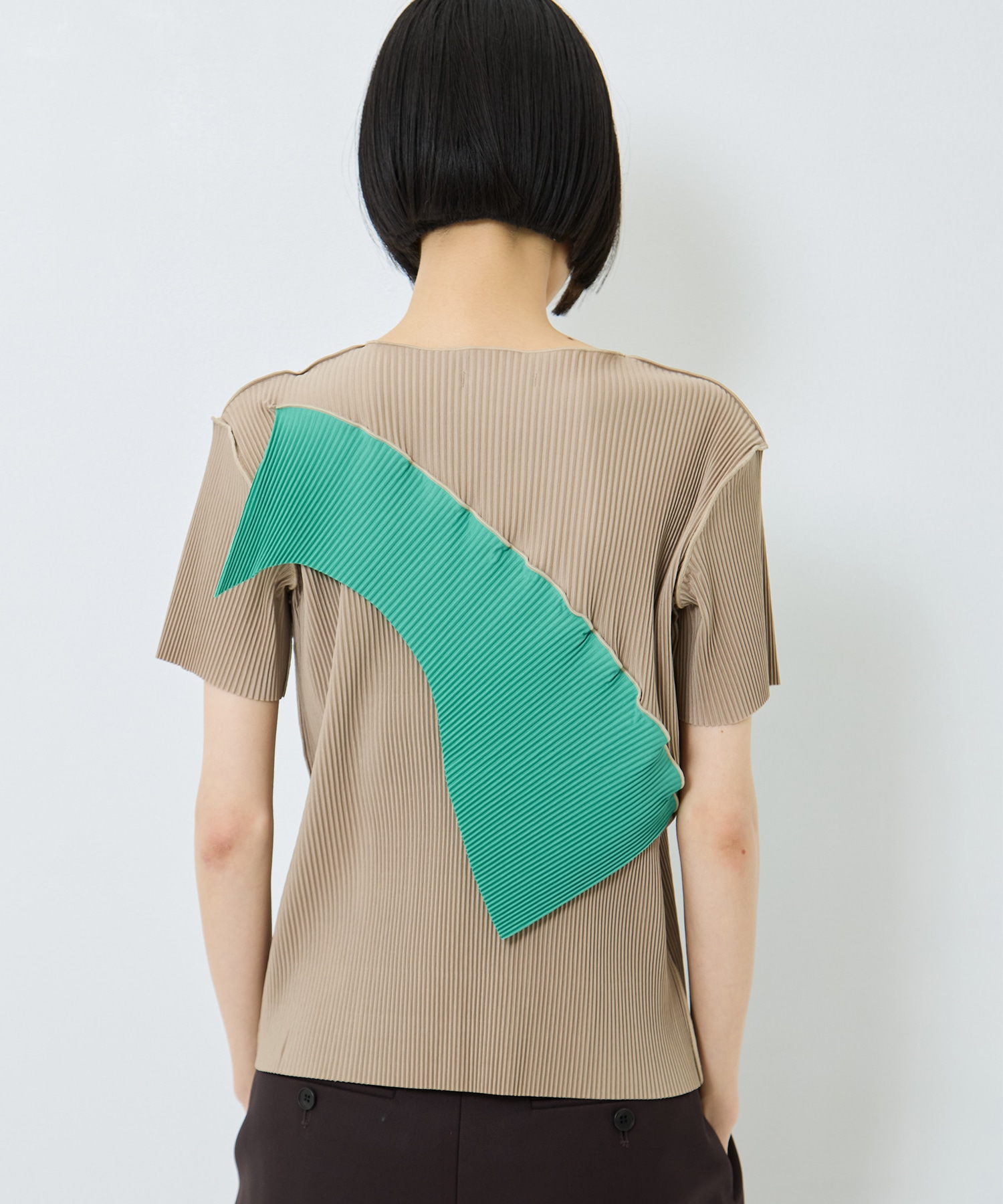 TODO WAVE TOP SHORT SLEEVE kotohayokozawa