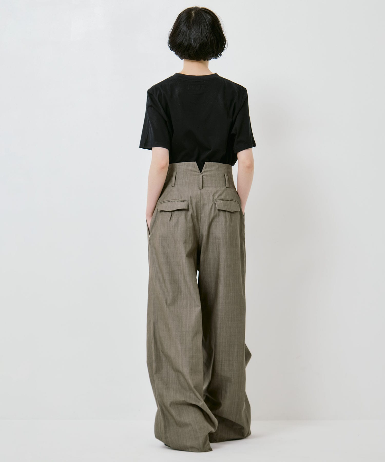 別注 DENIM WIDE PANTS IHNN