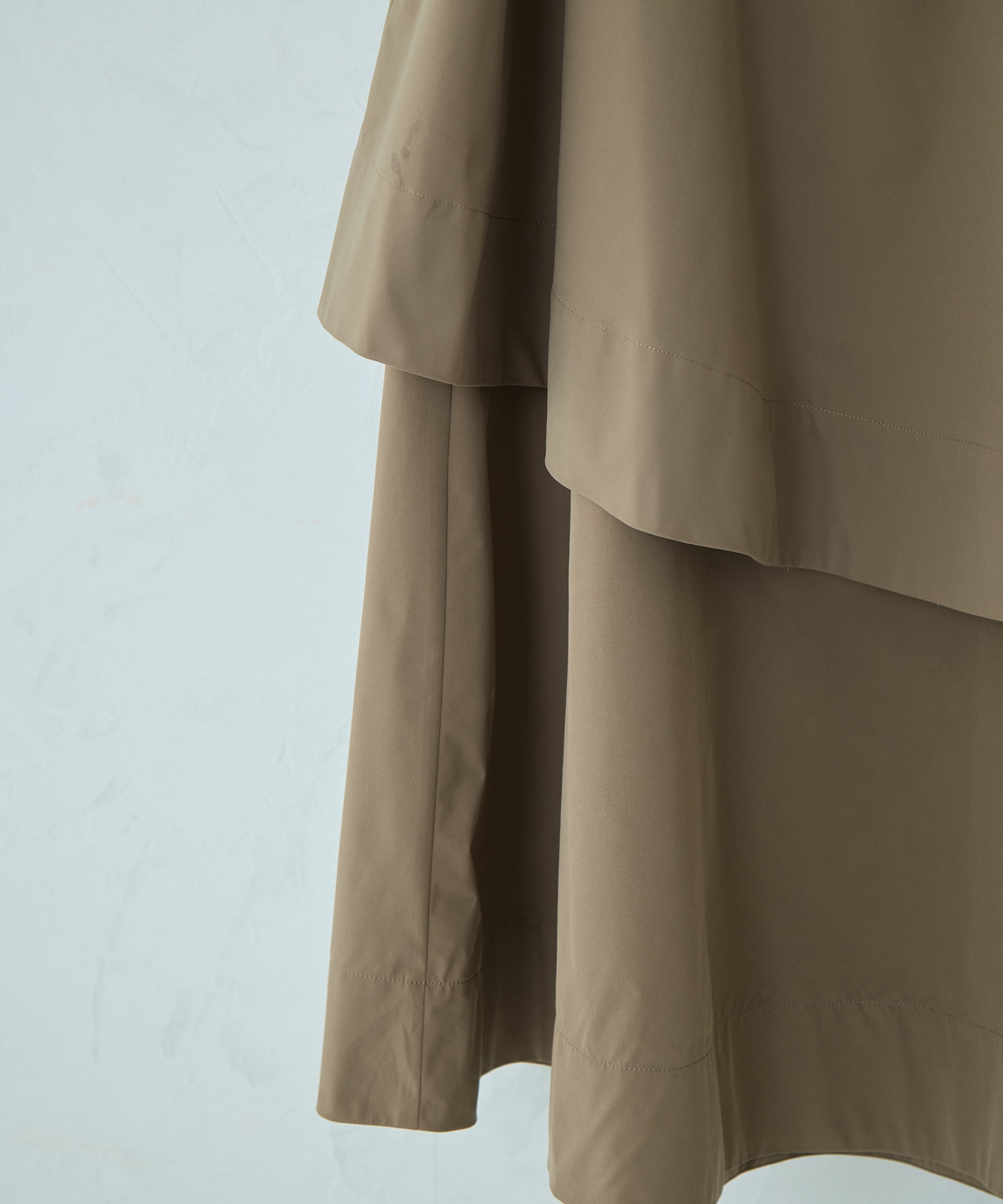 Asymmetry Wrap Layer Skirt STUDIOUS
