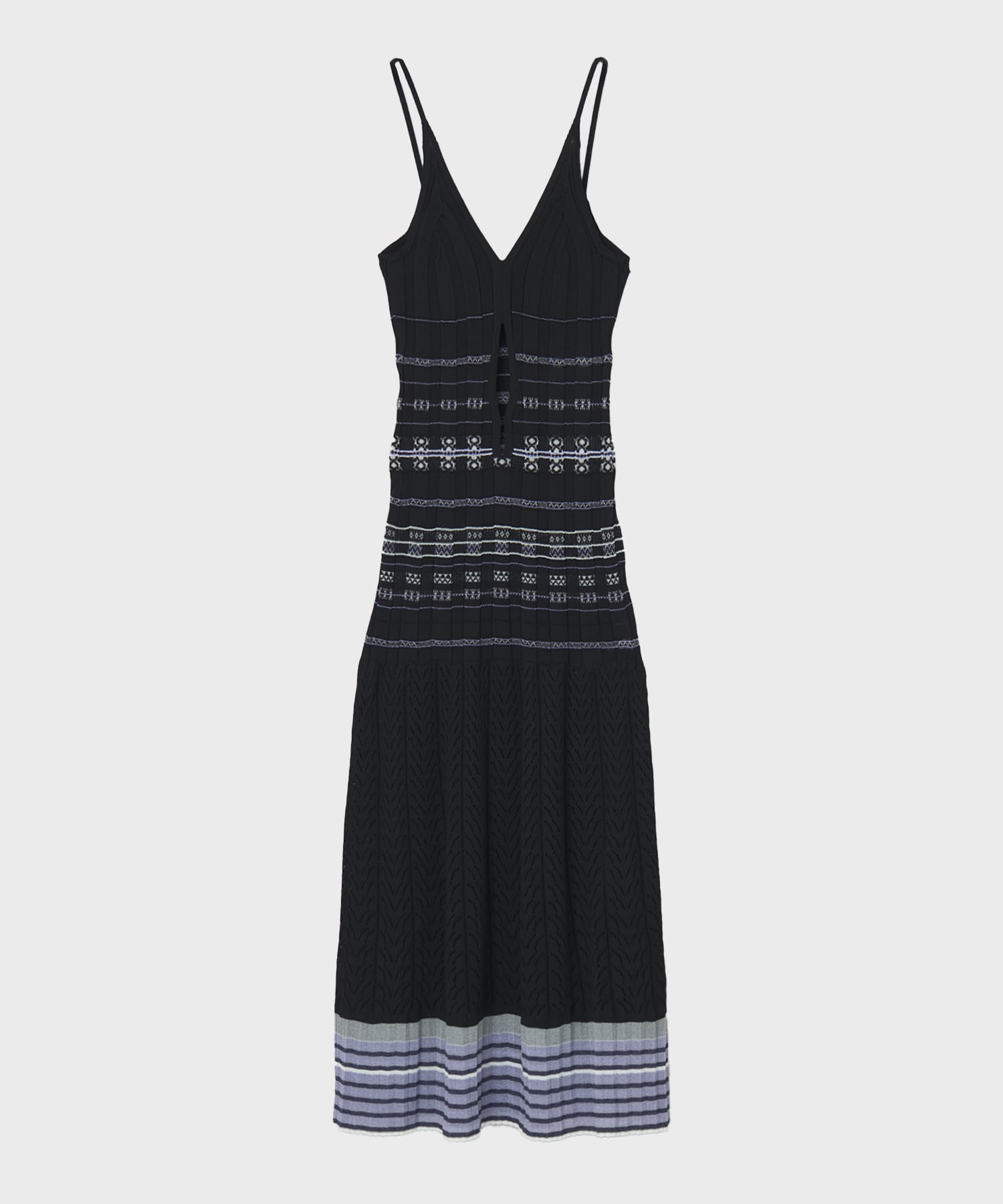 Lamp Shaped Knit Dress Mame Kurogouchi