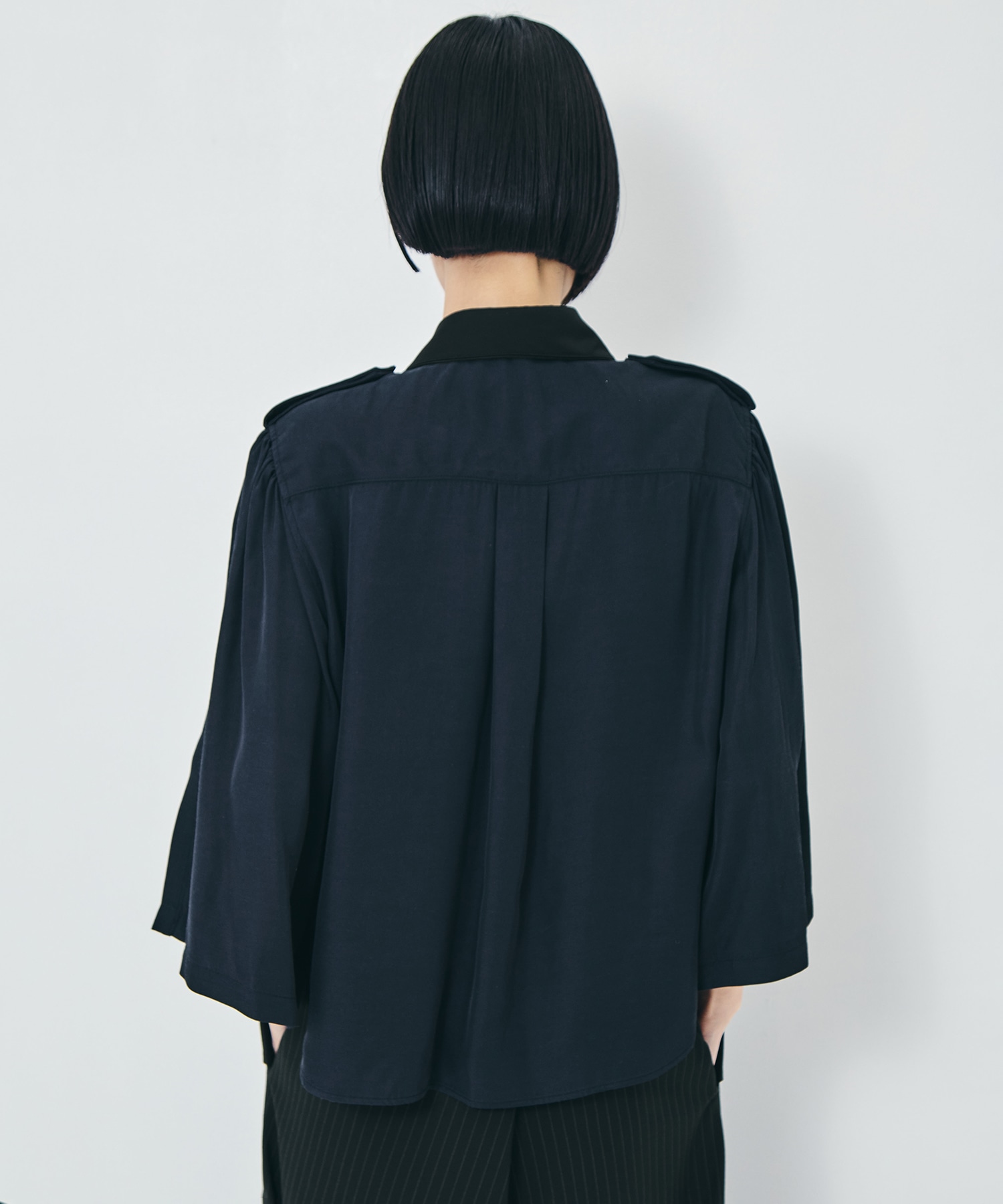 Rayon silk twill shirt TOGA