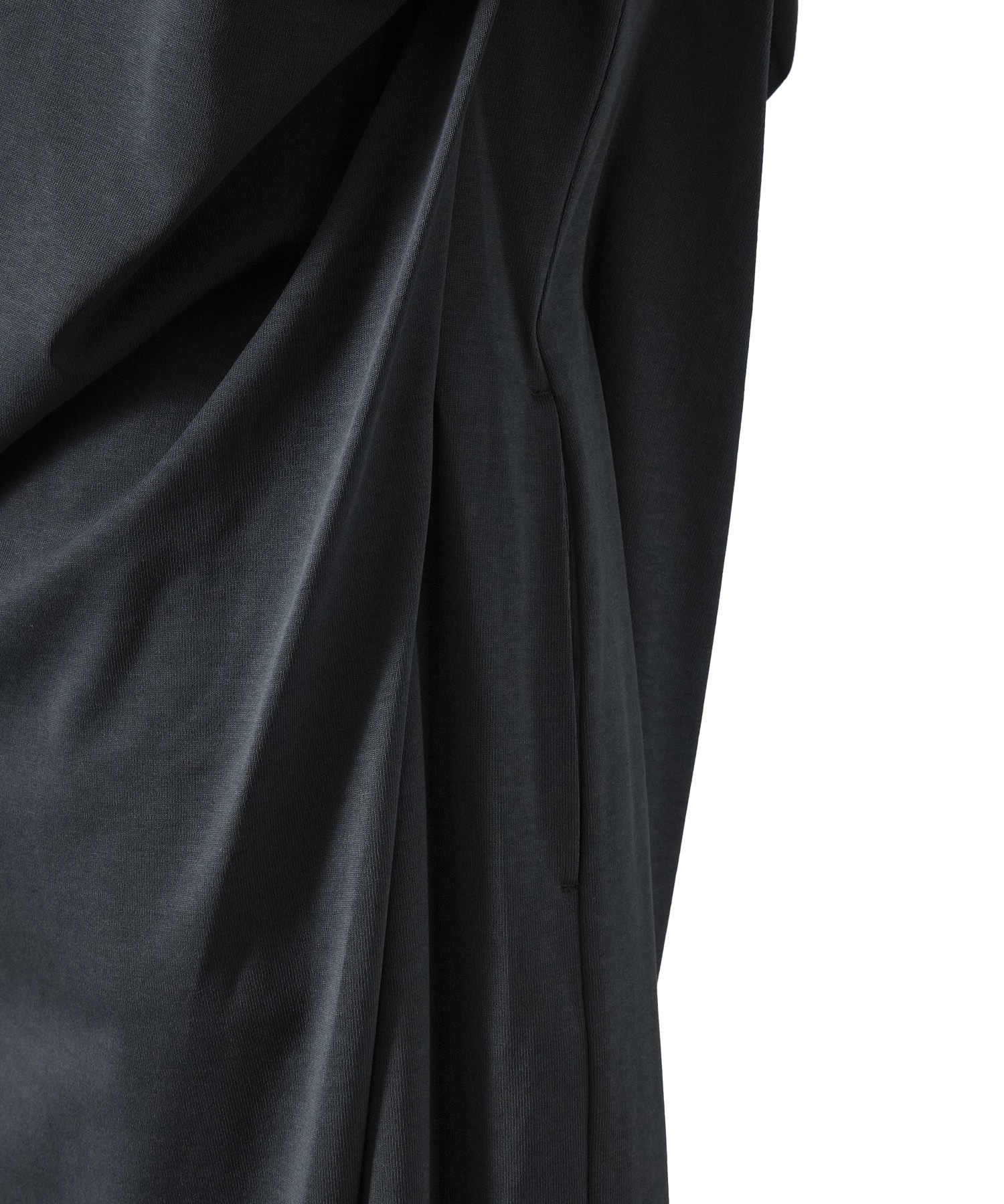 Cotton Jersey Asymmetric Dress Mame Kurogouchi