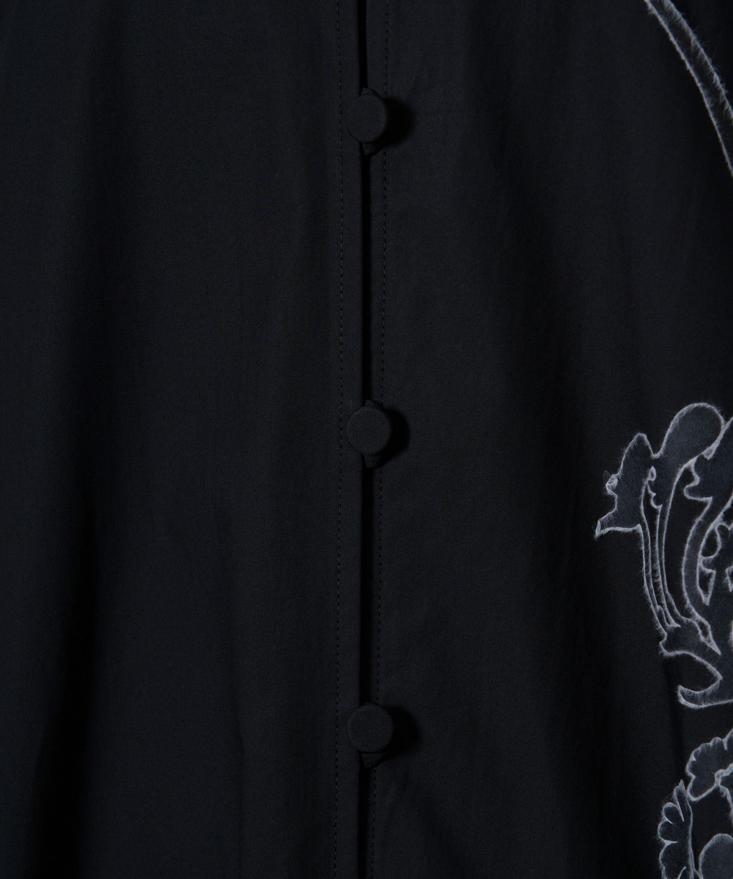 Washi Print Shirt Dress Mame Kurogouchi