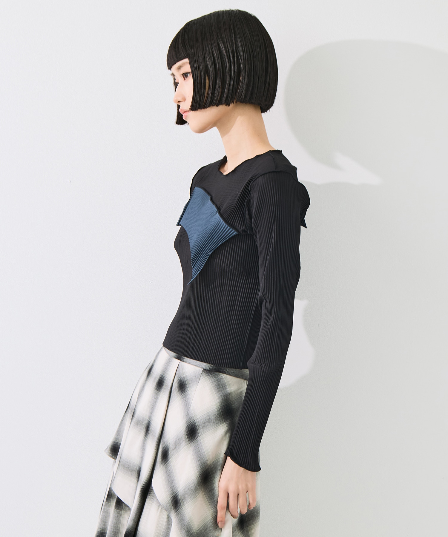todo TINY WAVE TOP *LONG SLEEVE kotohayokozawa