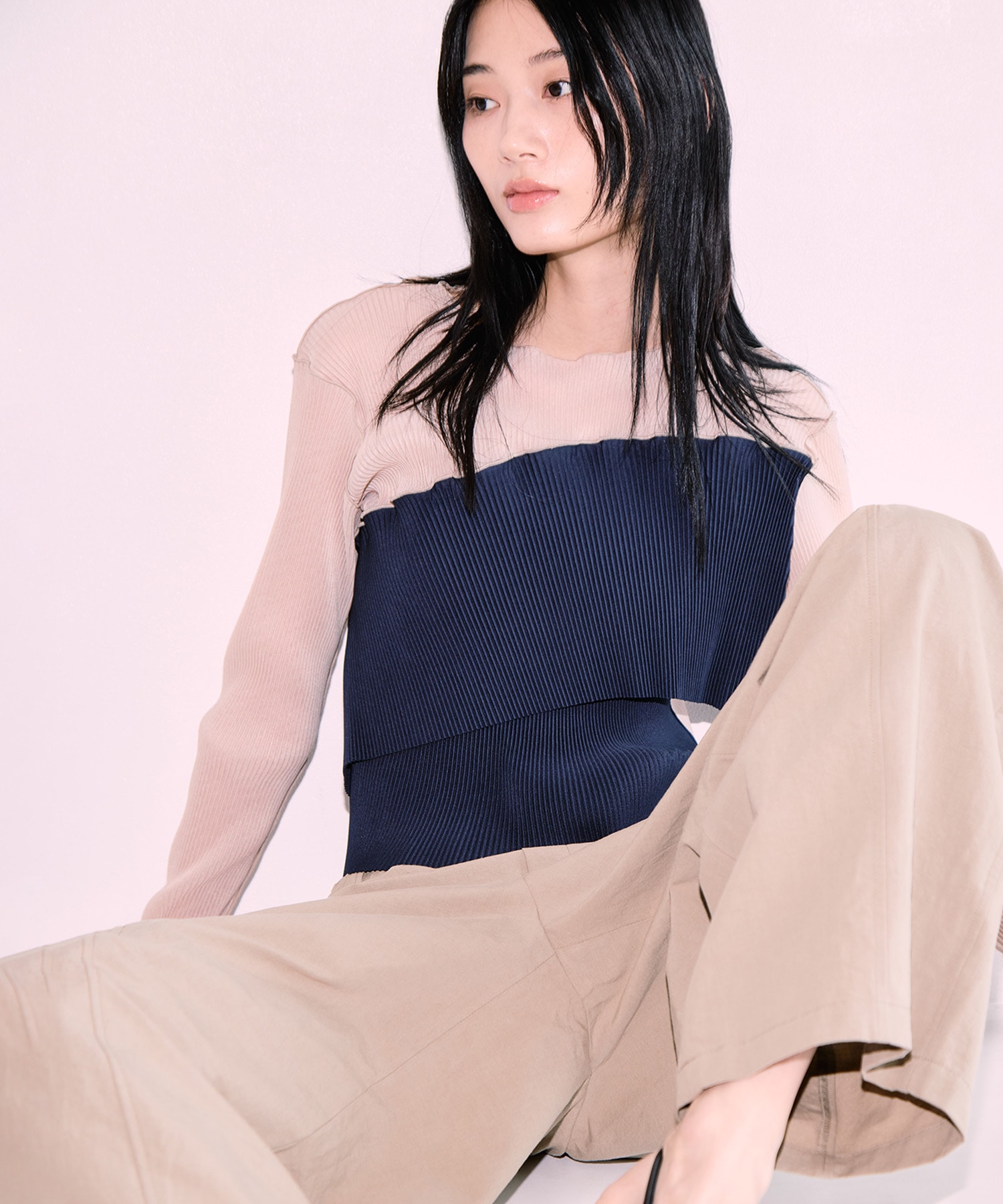 別注 SHEER DOCKING CREW TOPS kotohayokozawa