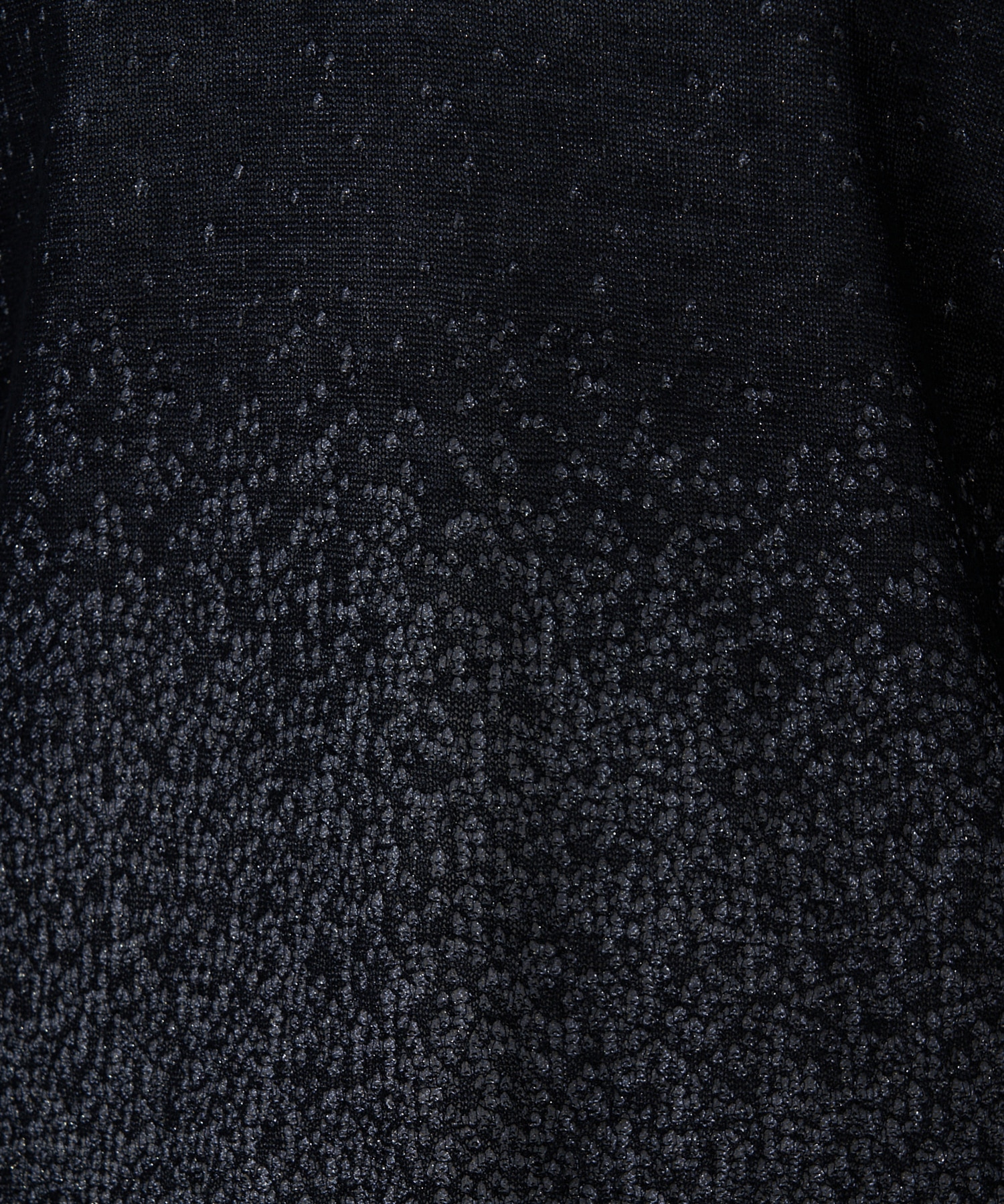 Half Zip Gradation Knit Top Mame Kurogouchi