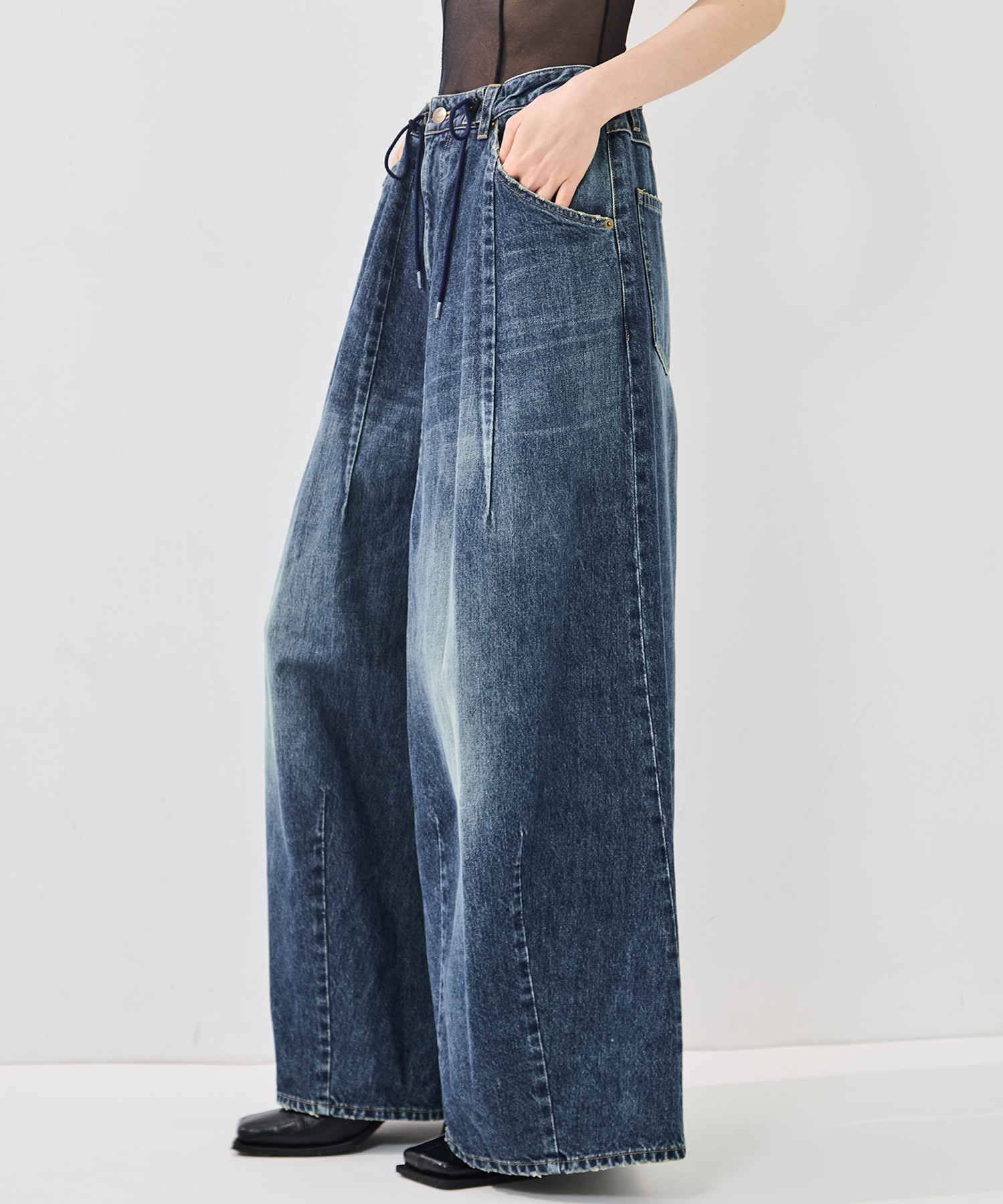 H.D Buggy jean-12oz Denim Needles