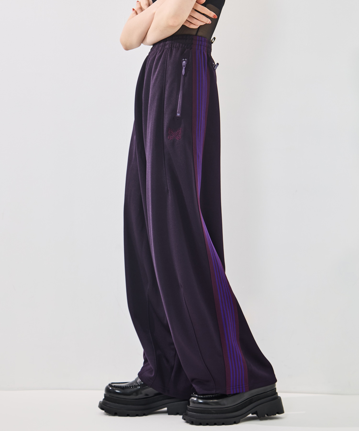 H.D Track Pant-Poly Smooth Needles