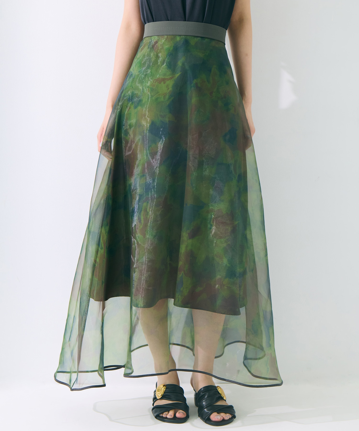 Art Flare Skirt STUDIOUS