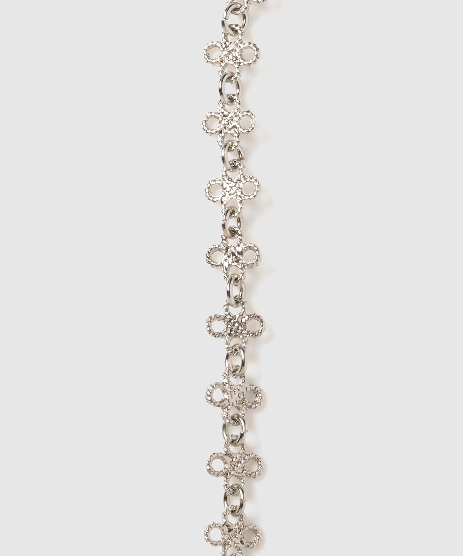 blue and white porcelain ribbon chain necklace tanakadaisuke