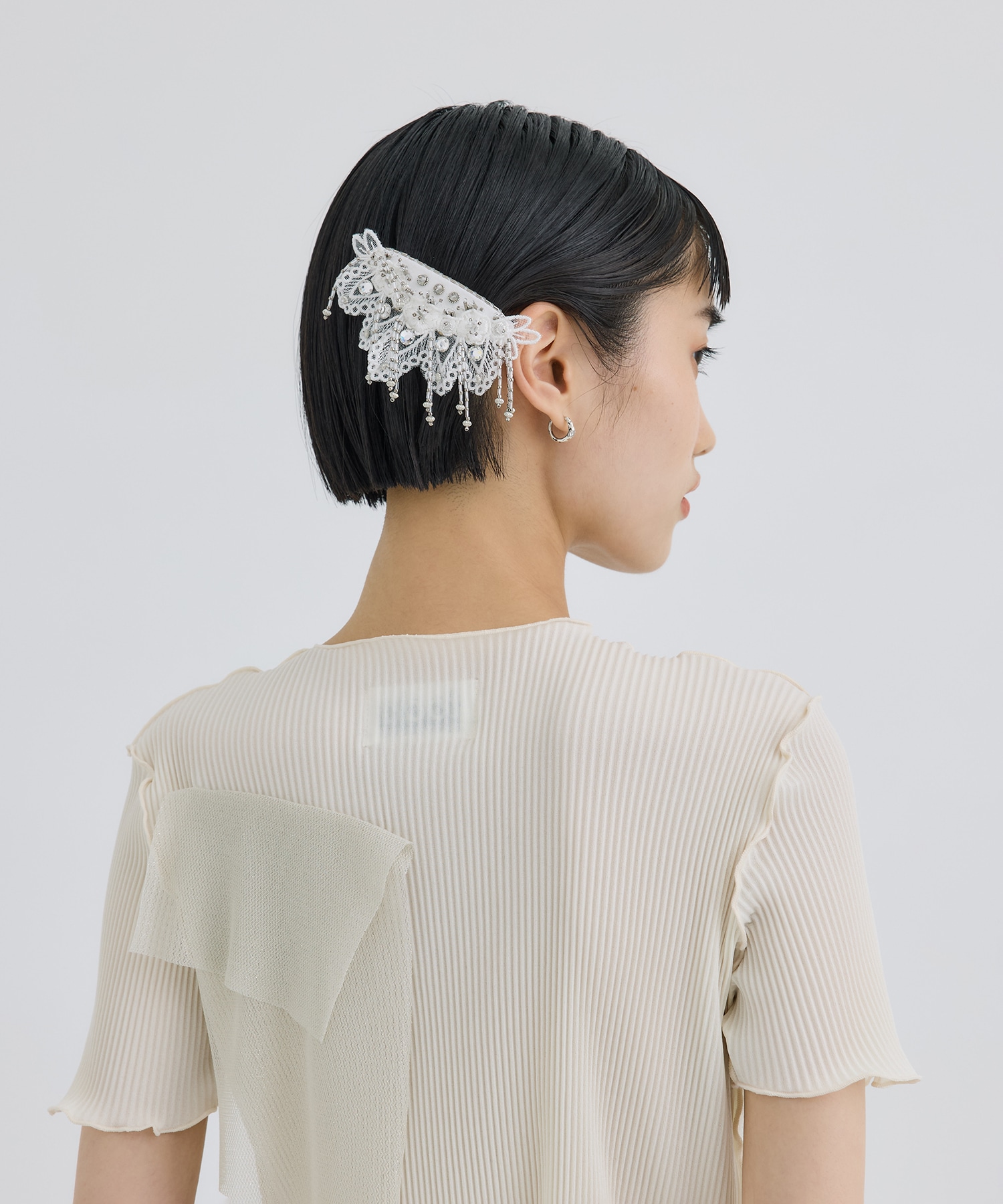 Snow bijou barrette right tanakadaisuke
