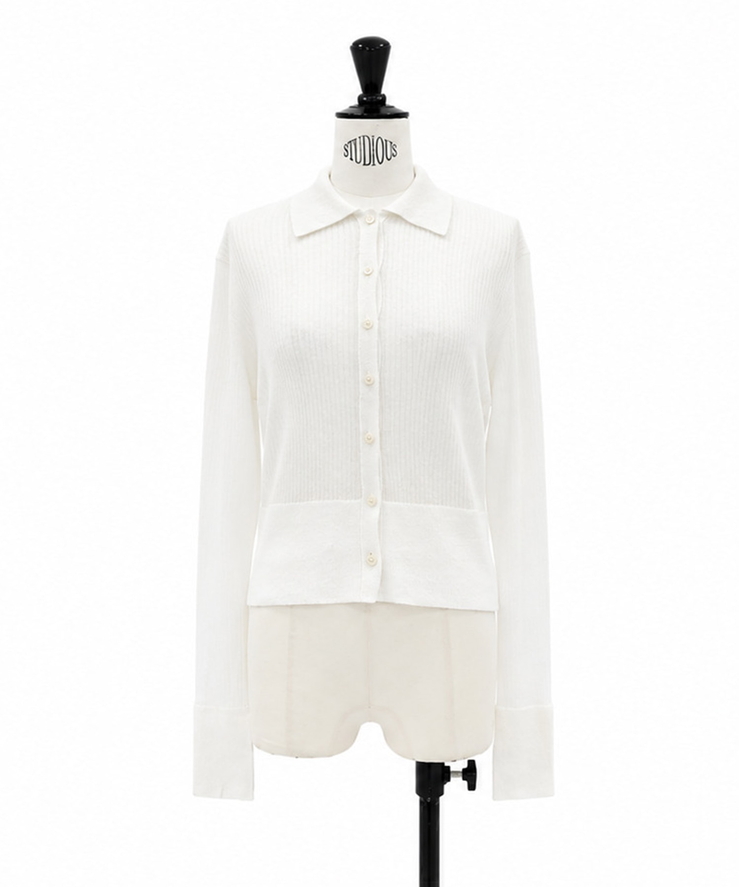 Cashmere Blend  Polo Knit STUDIOUS