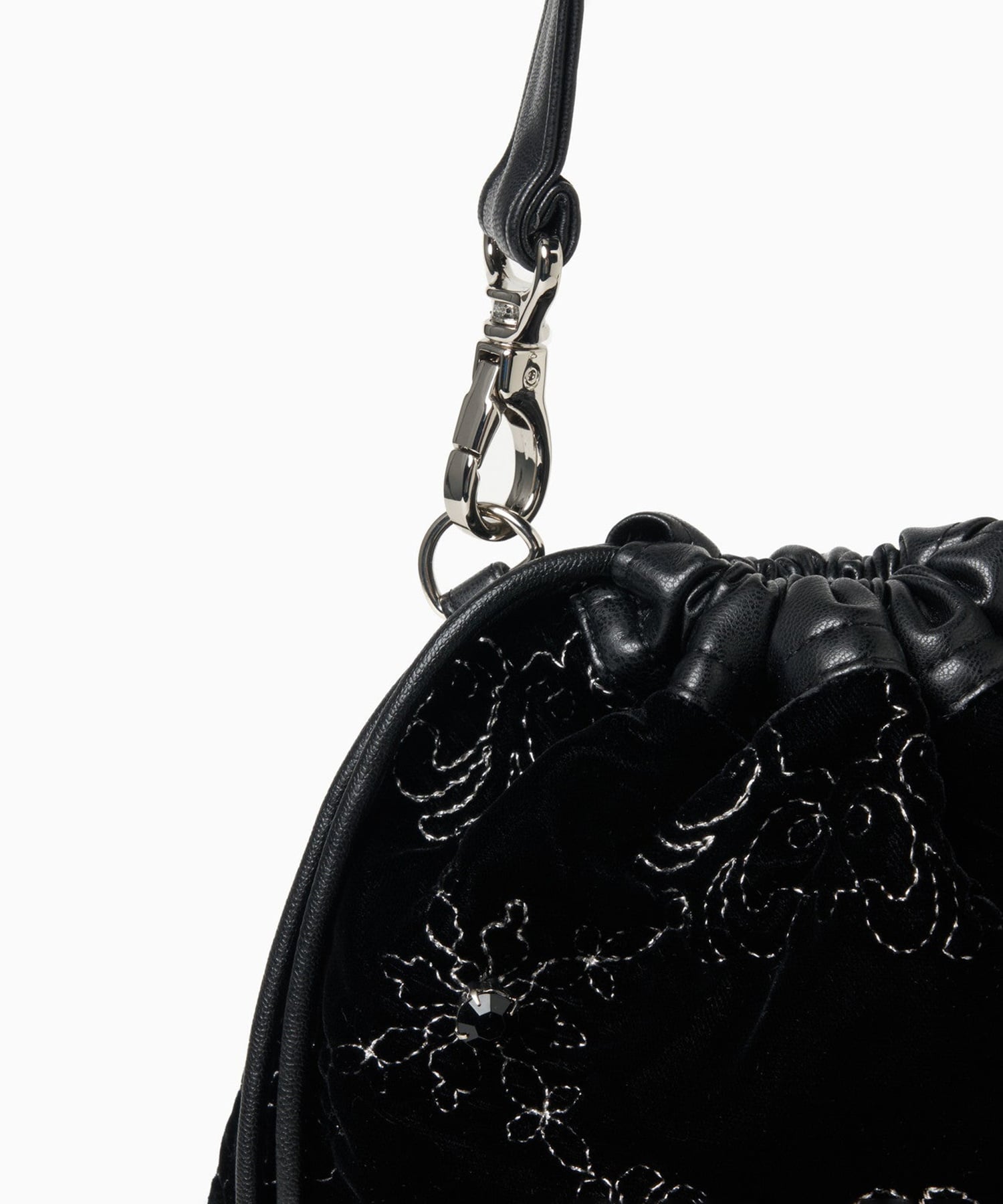 palace tiles quilted drawstring bag tanakadaisuke
