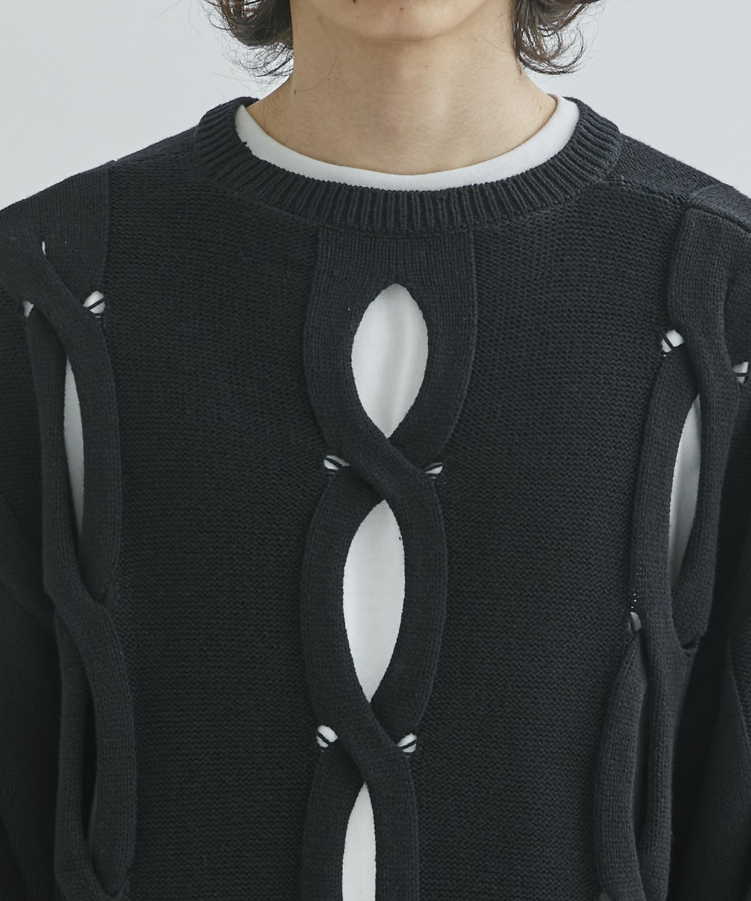 CABLE KNIT MUKAI