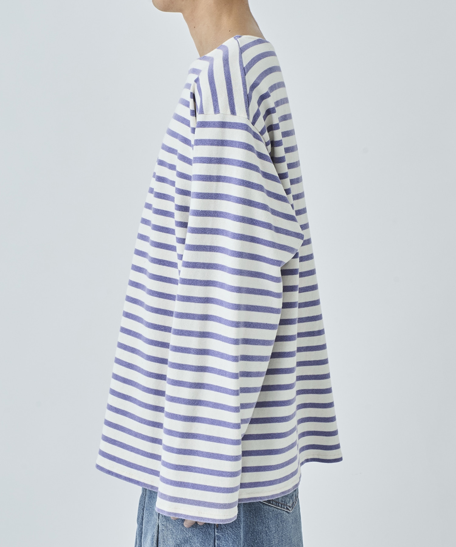 LONG SLEEVE BORDER TEE URU TOKYO
