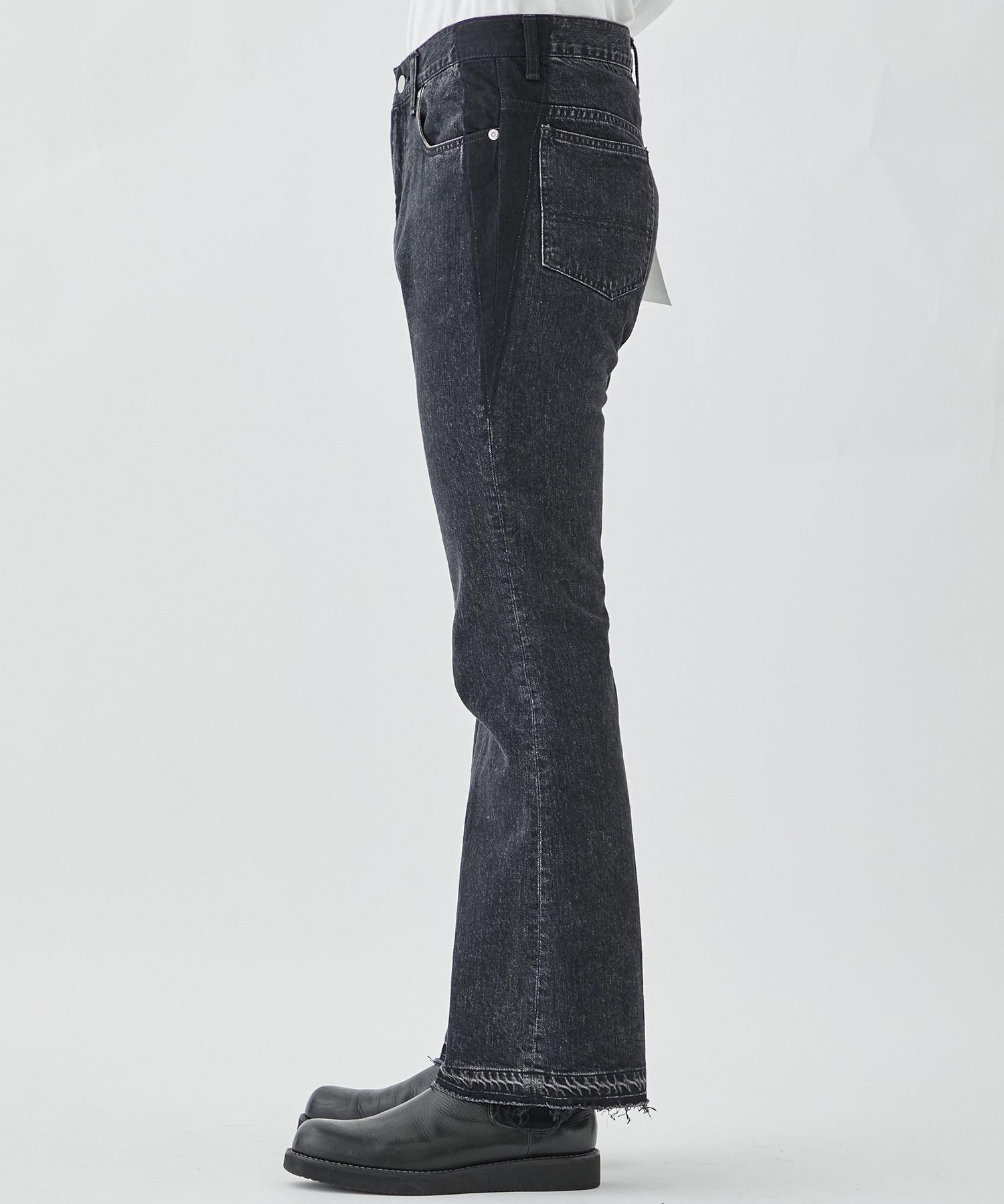 USED FLARE DENIM PANTS JieDa