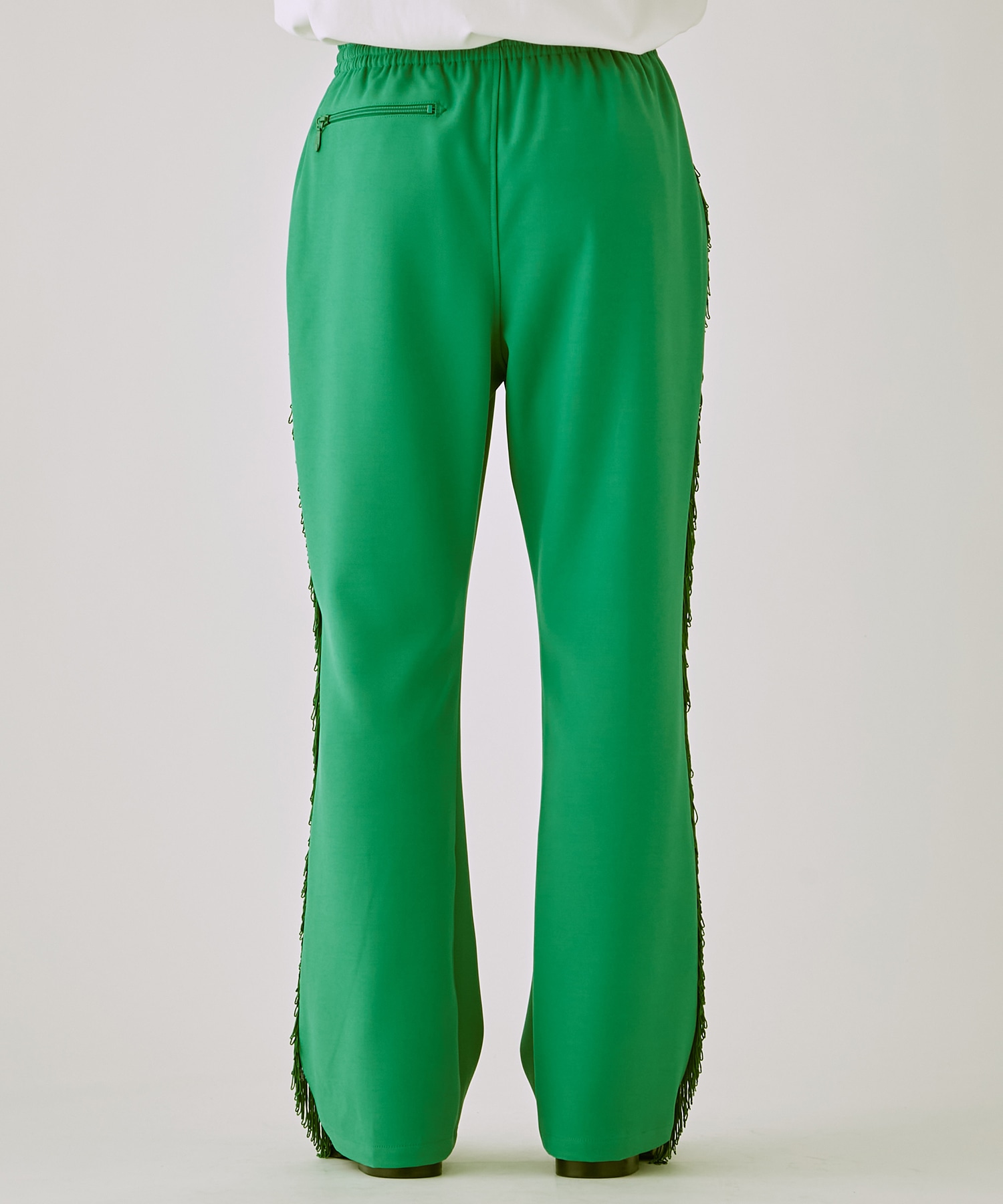 Fringe Boot-Cut Track Pant - Poly Kersey NEEDLES