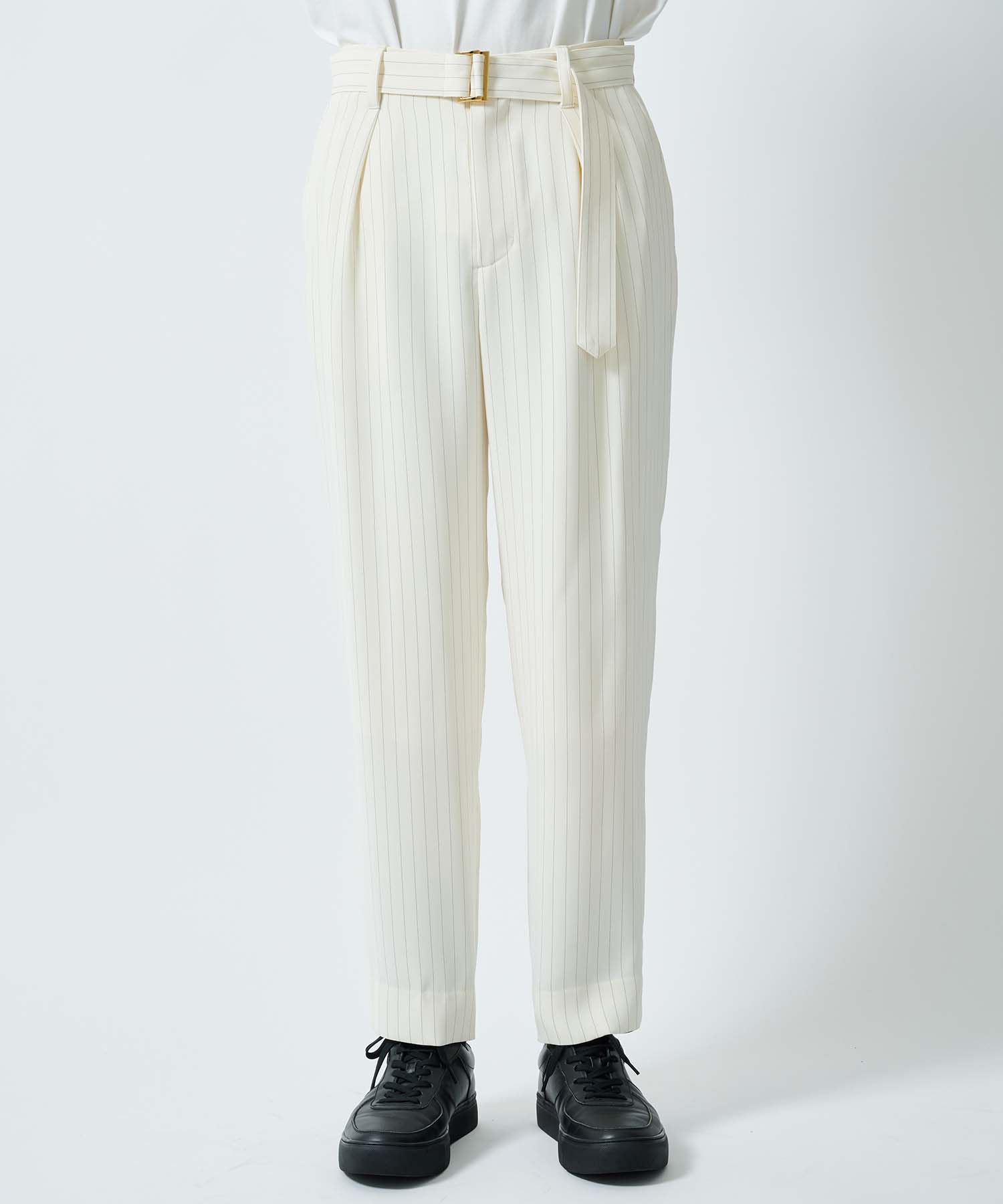 〈別注〉TAPERD PANTS STRIPE CULLNI