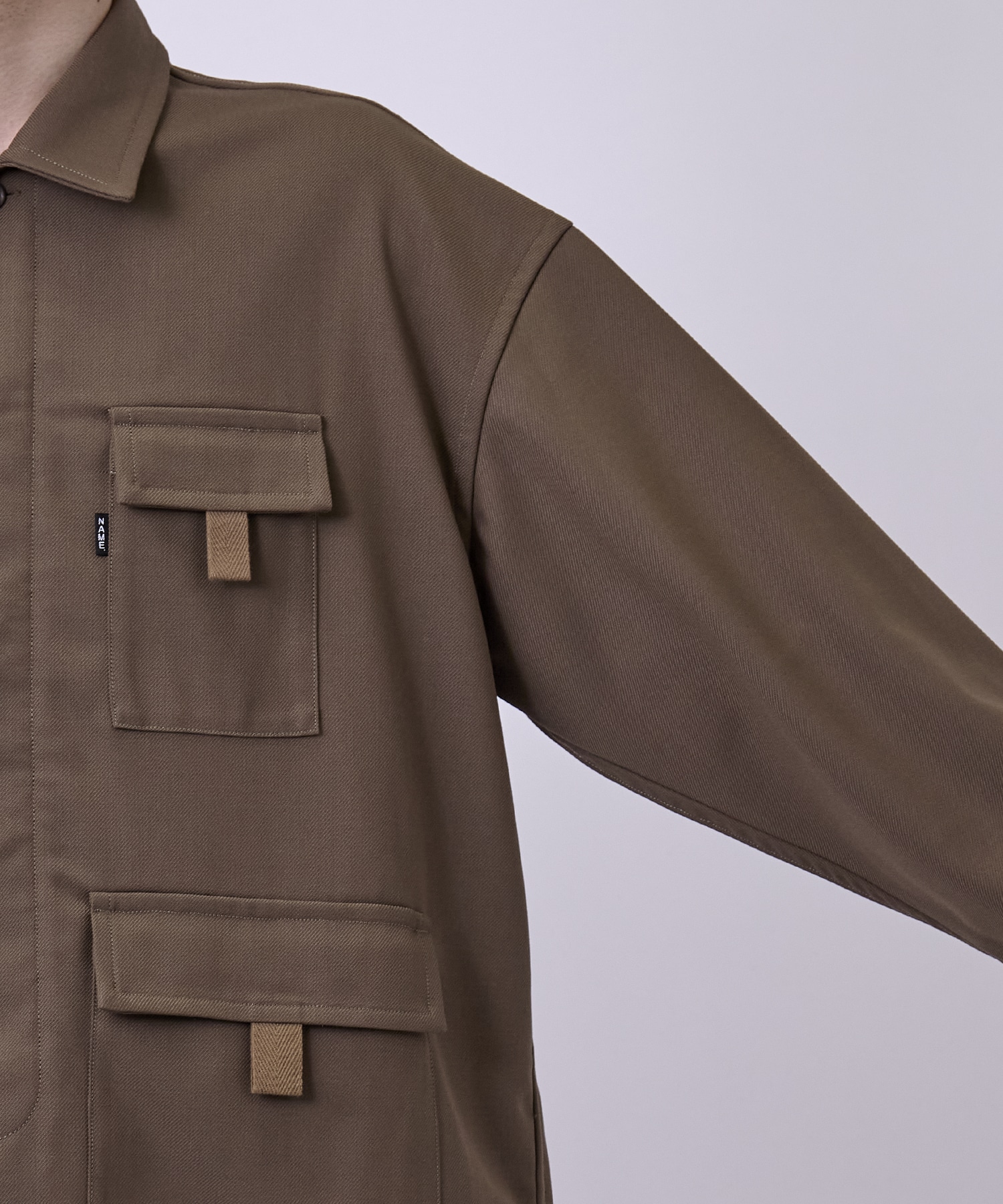 VINTAGE WOOL BDU SHIRT JACKET Name.
