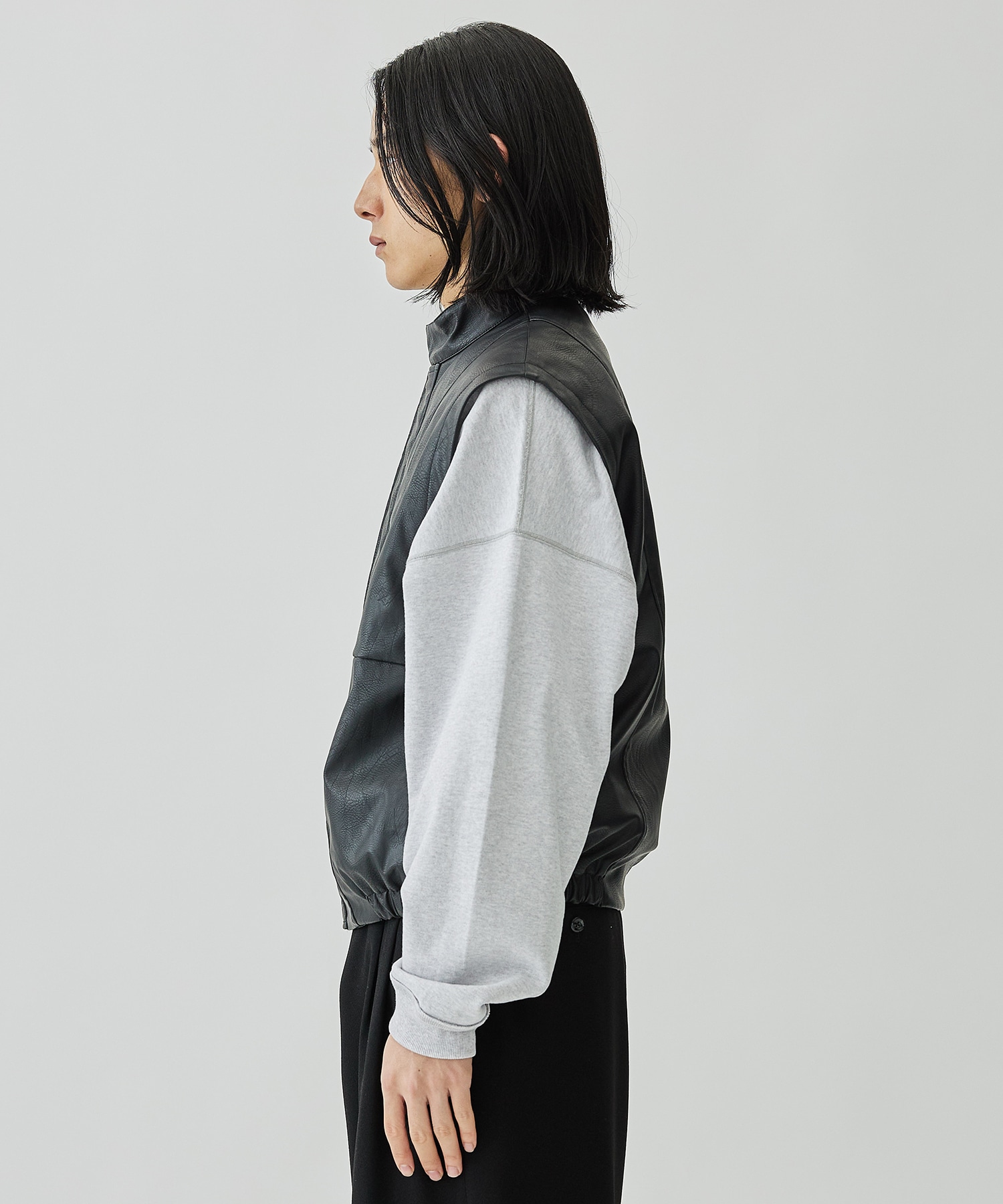 〈別注〉 Eco Leather VEST NOISEMARKER