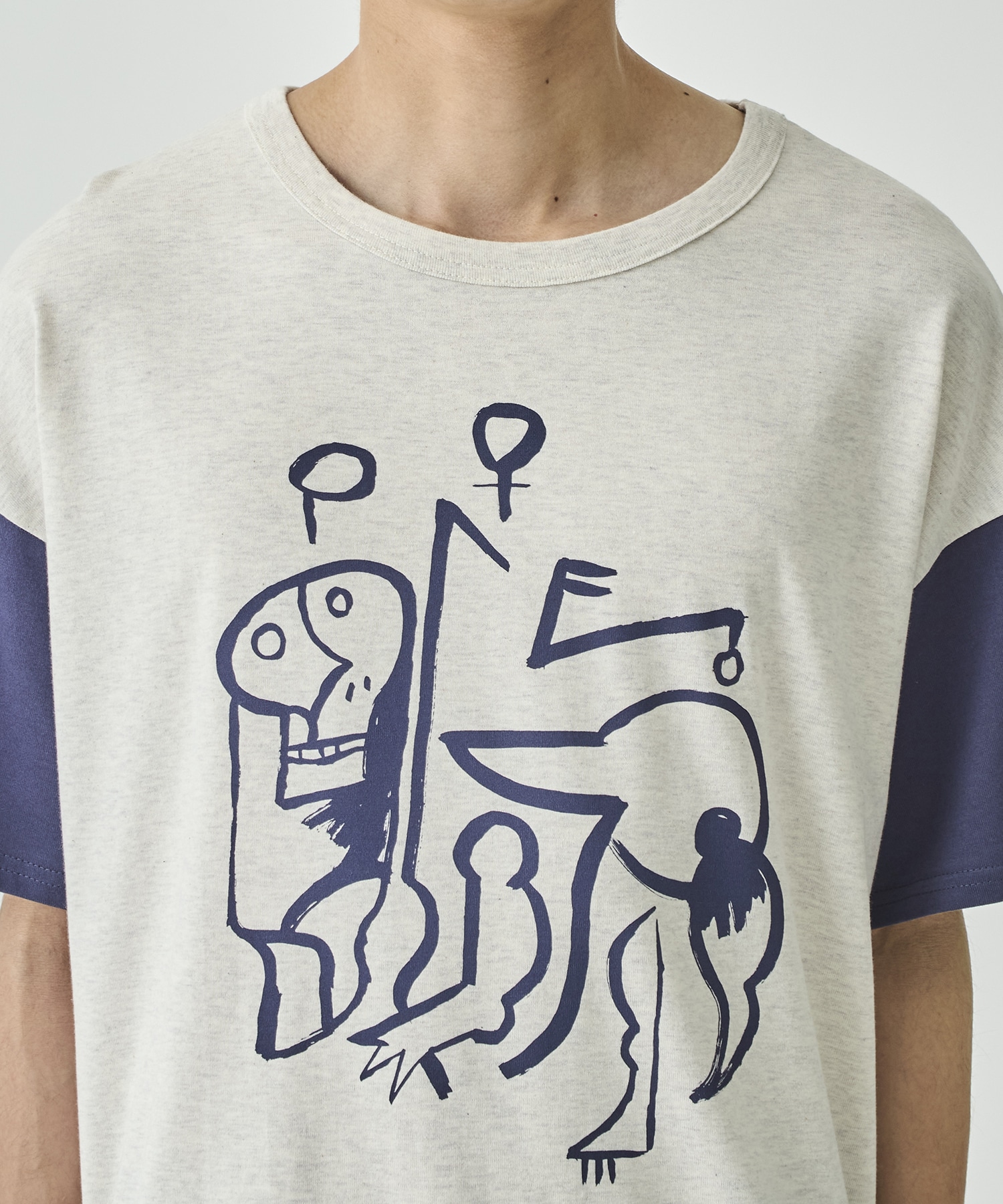 CUBISM JAH 2TONE H/S T-SHIRT Sasquatchfabrix.
