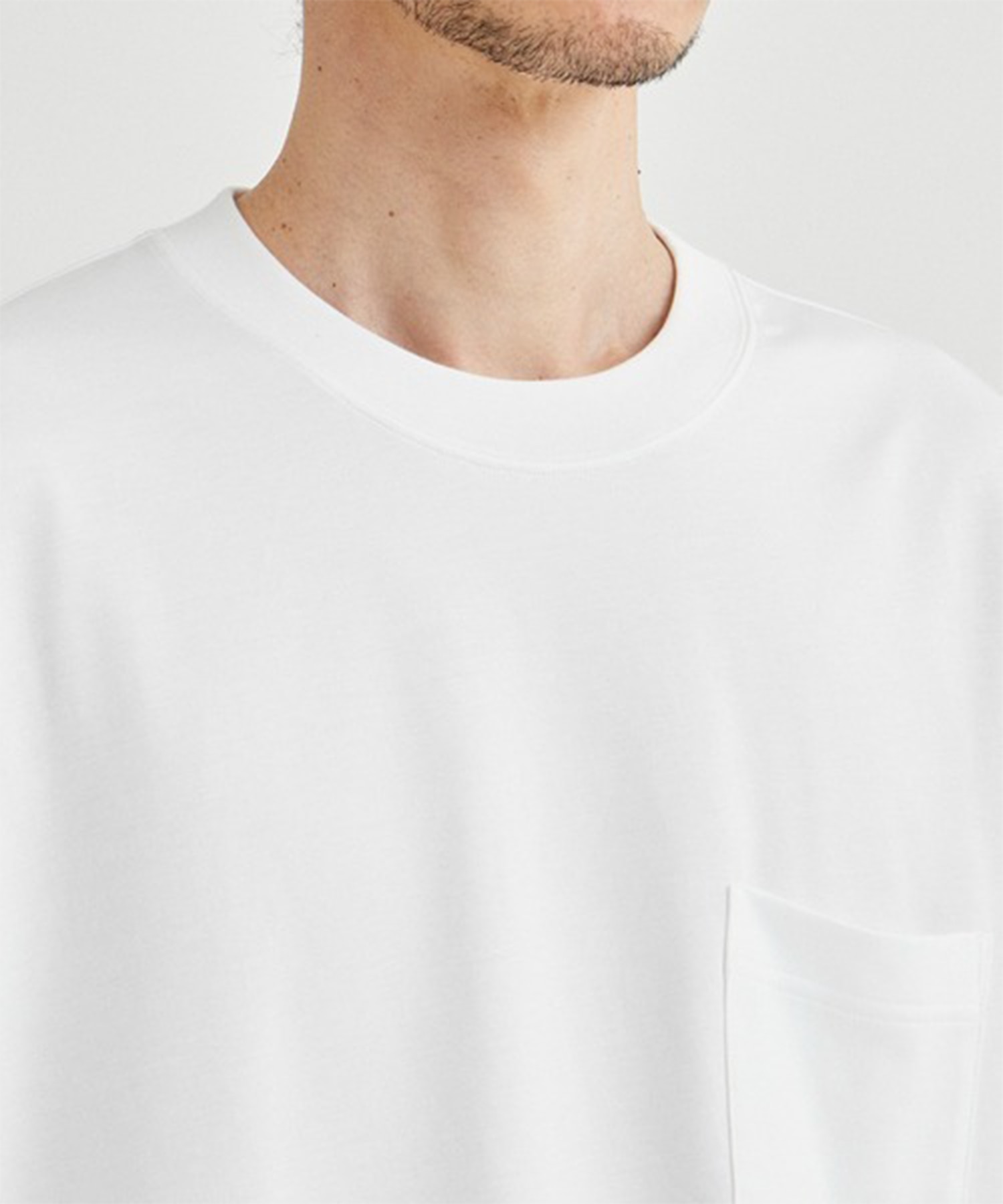 Slit Half Sleeve T UJOH HOMME