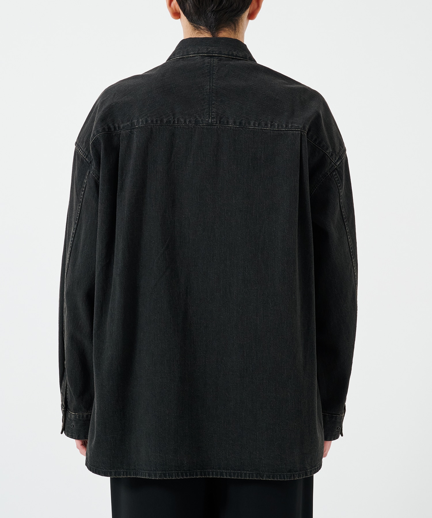 BLEACH OVERDYE DENIM SHIRTS STUDIOUS